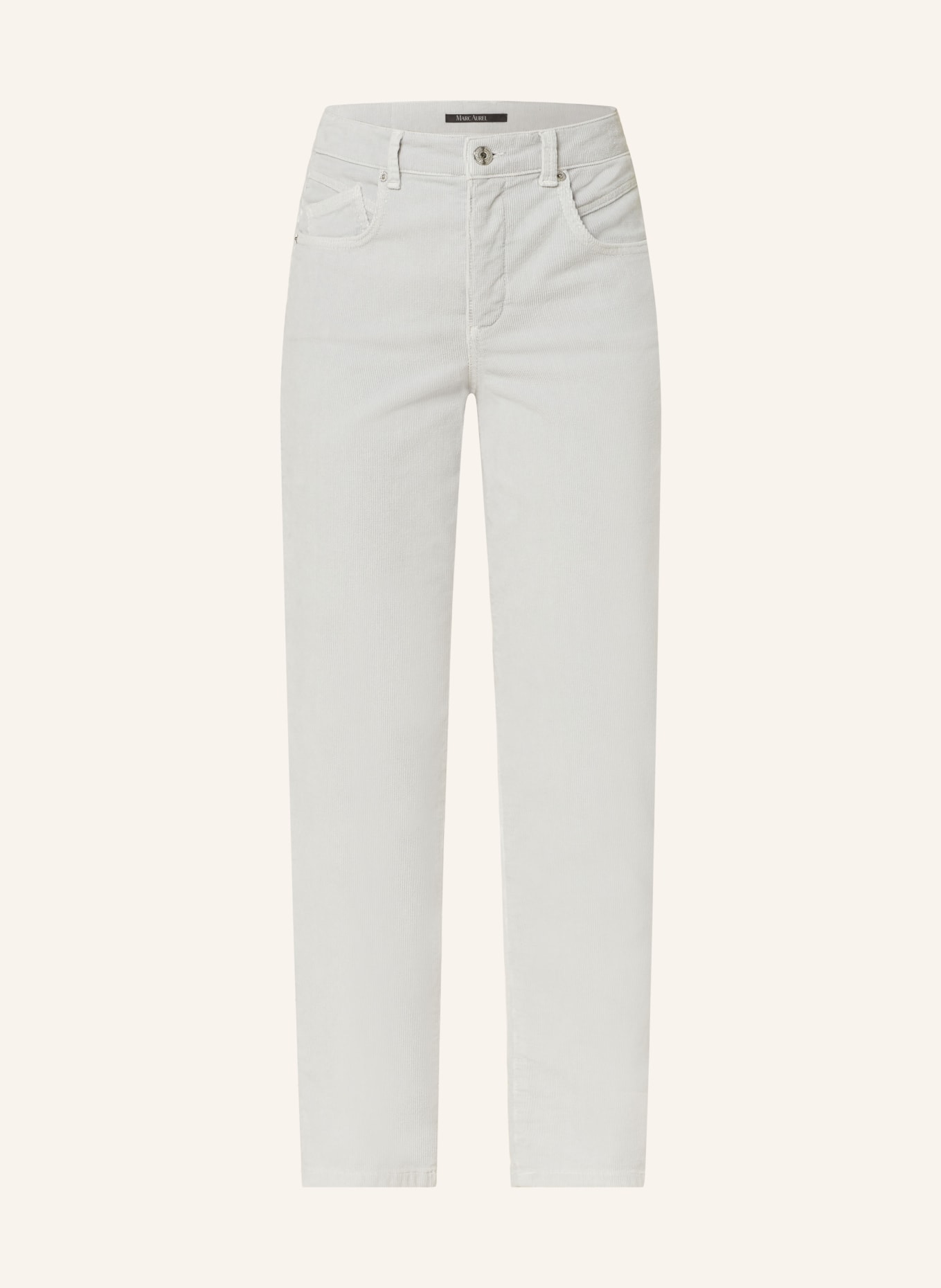 MARC AUREL Corduroy trousers, Color: LIGHT GRAY (Image 1)