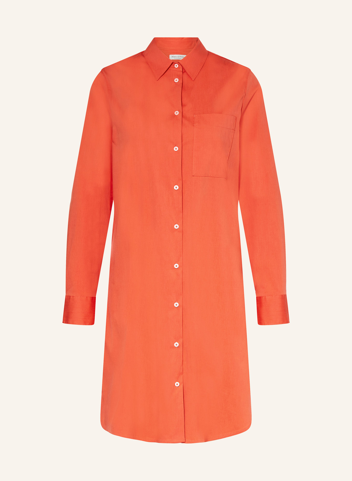 Marc O'Polo Košilové šaty, Barva: 280 fruity orange (Obrázek 1)