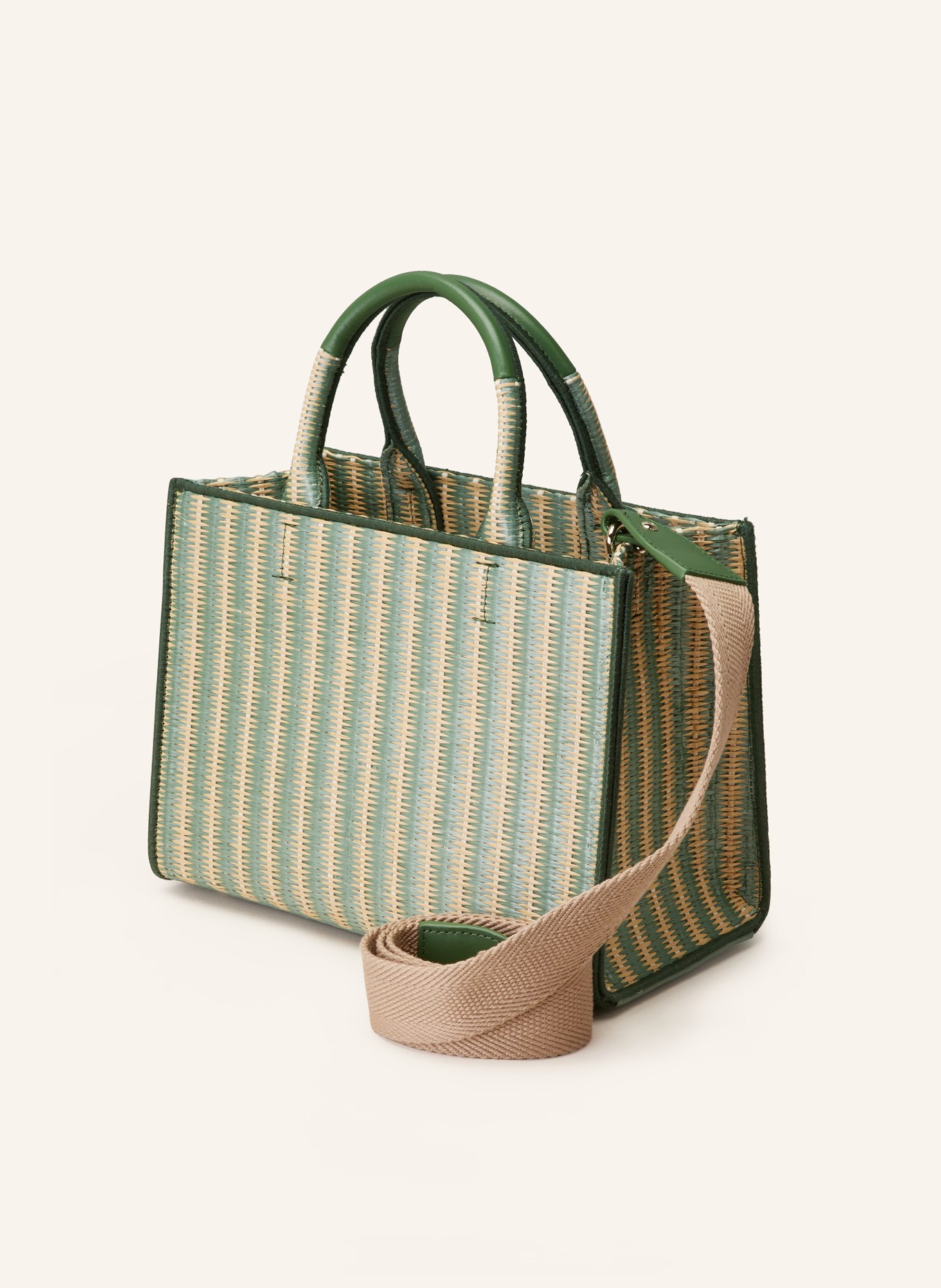 FURLA Handbag, Color: GREEN/ BEIGE (Image 2)