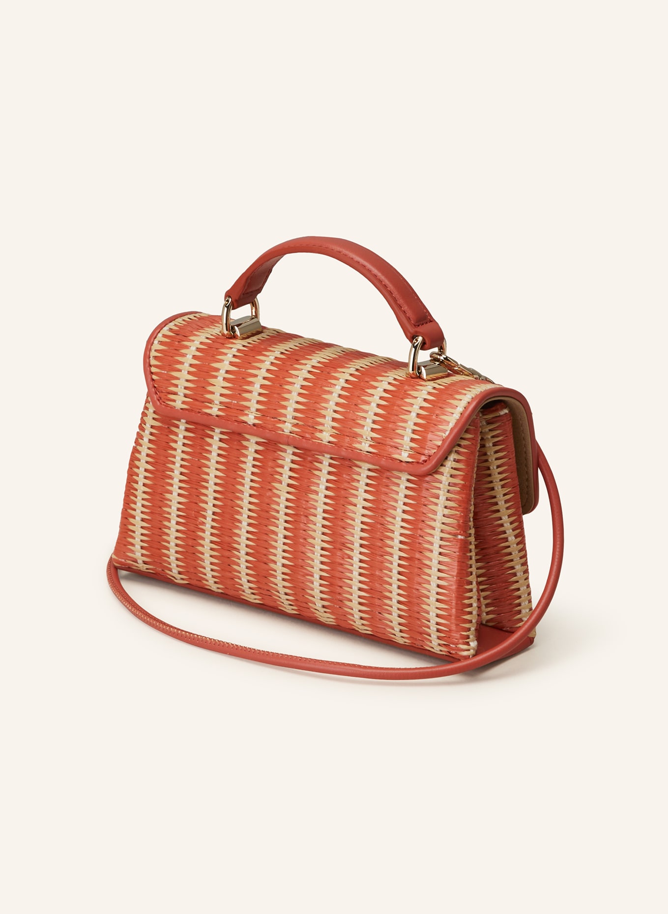 FURLA Handbag MINI, Color: LIGHT ORANGE/ CREAM (Image 2)