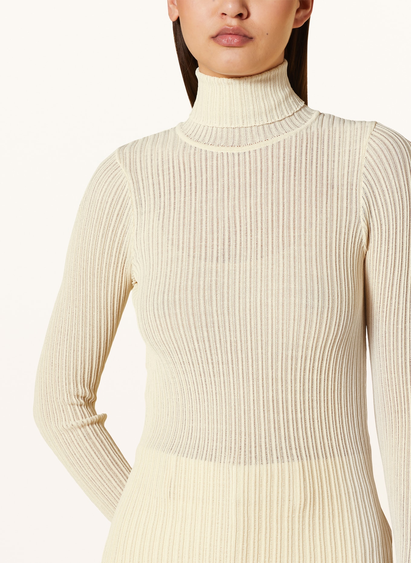 VANILIA Turtleneck sweater, Color: ECRU (Image 4)