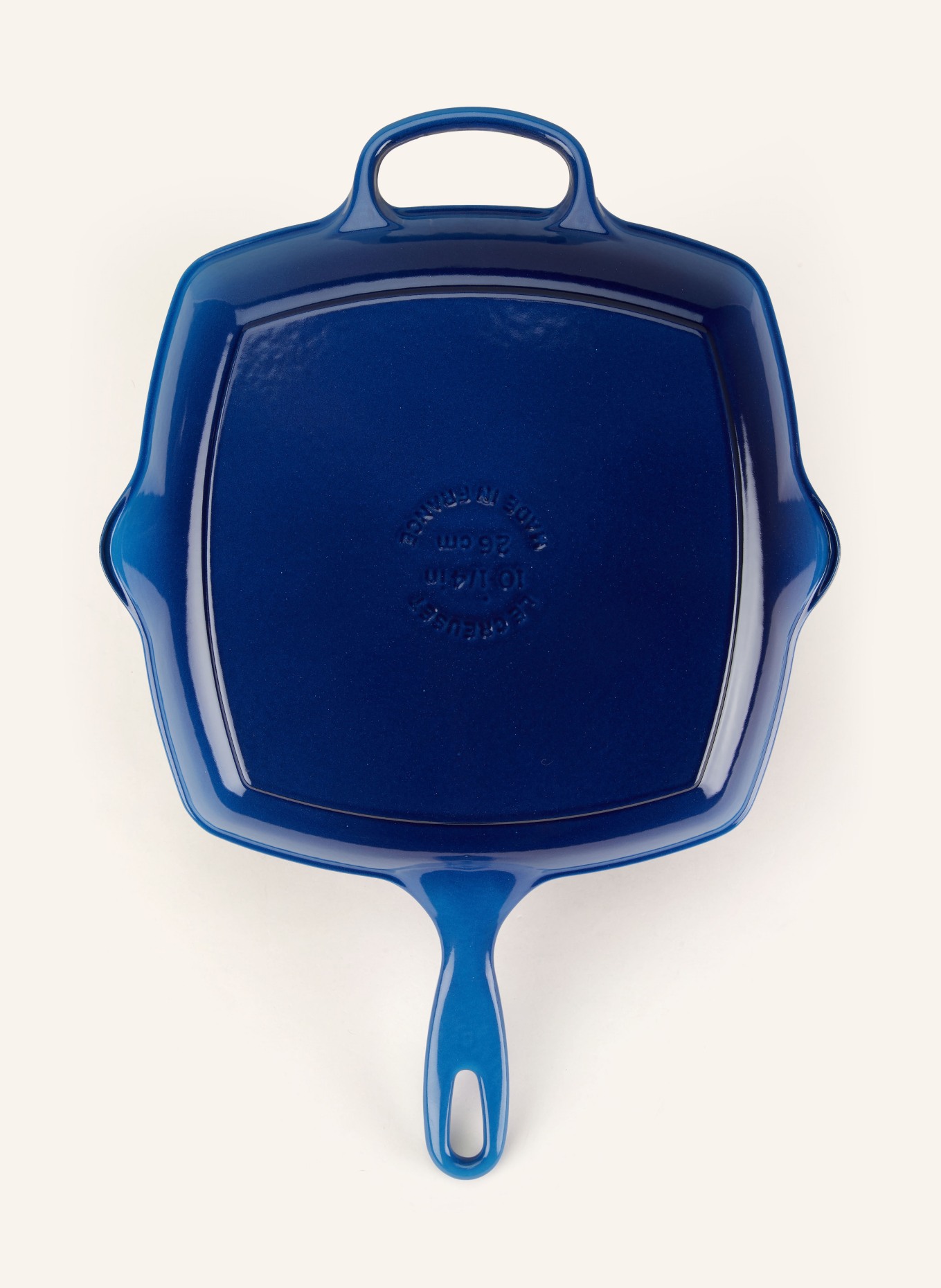 LE CREUSET Patelnia do grillowania SIGNATURE, Kolor: AZURE BLUE (Obrazek 3)