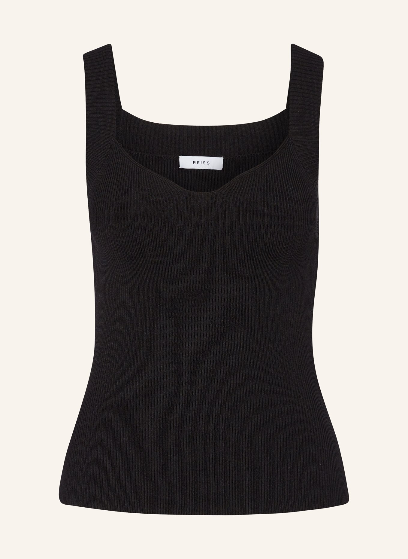 REISS Knit top DANI, Color: BLACK (Image 1)