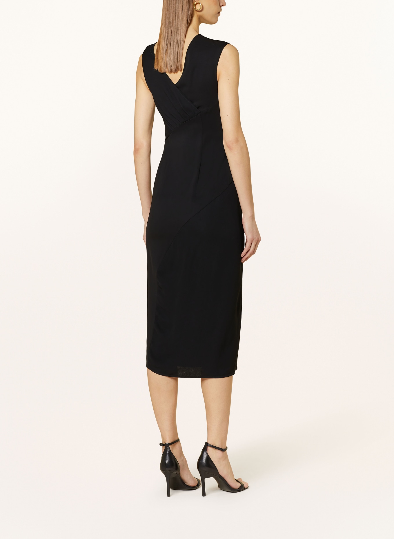 REISS Sheath dress MILLER, Color: BLACK (Image 3)