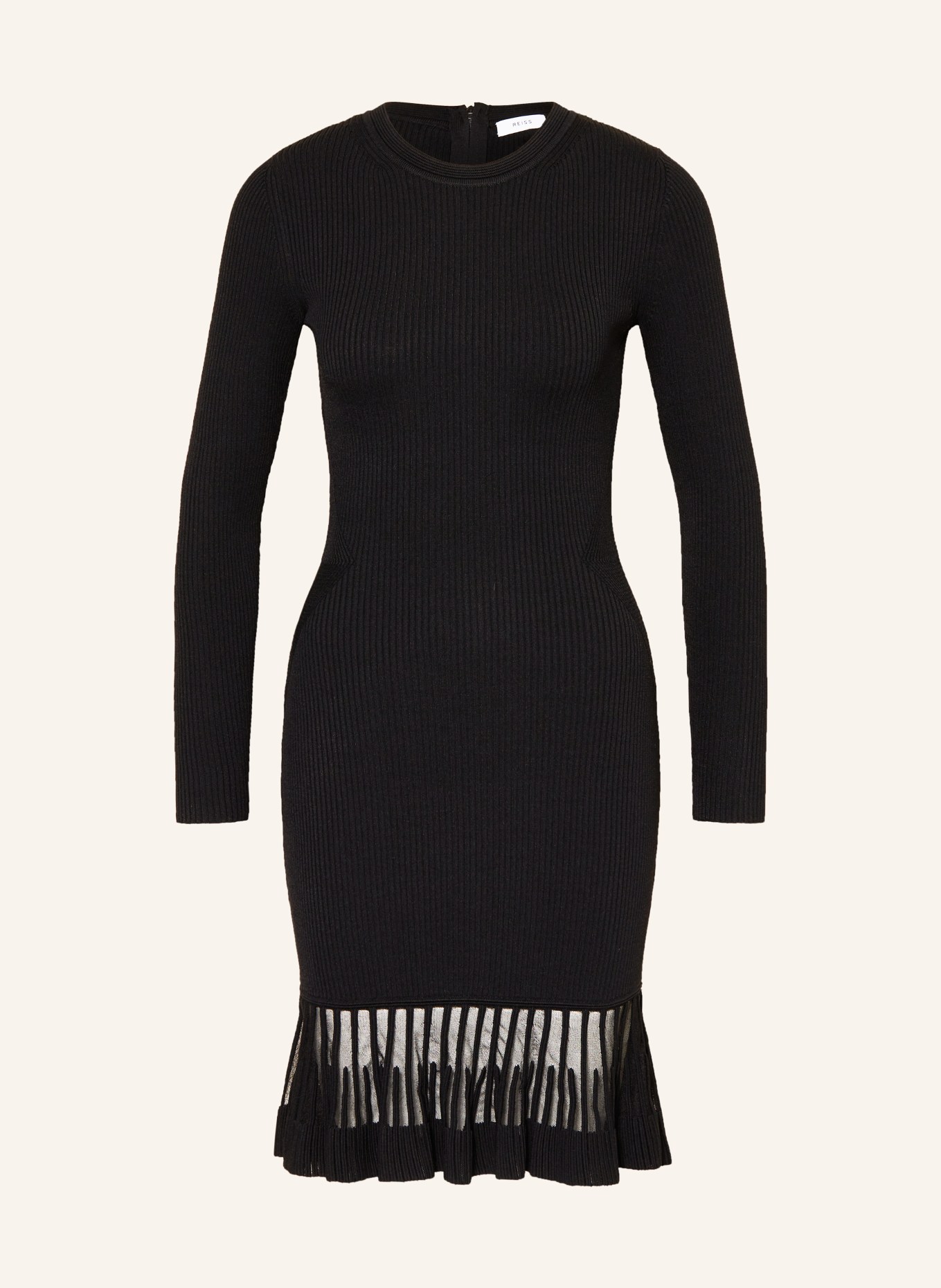 REISS Knit dress TEAGAN, Color: BLACK (Image 1)