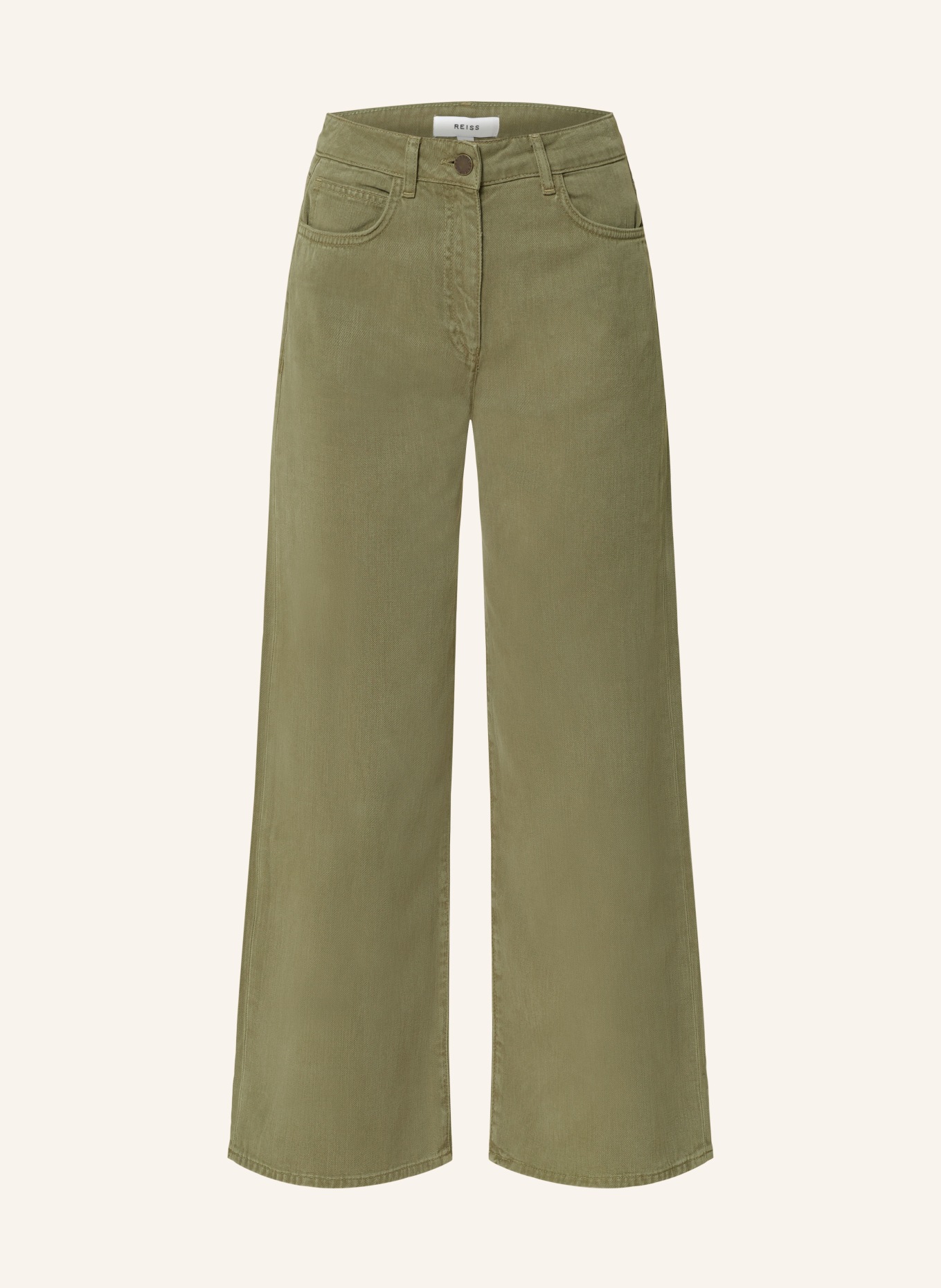 REISS Flared jeans COLORADO, Color: 51 KHAKI (Image 1)