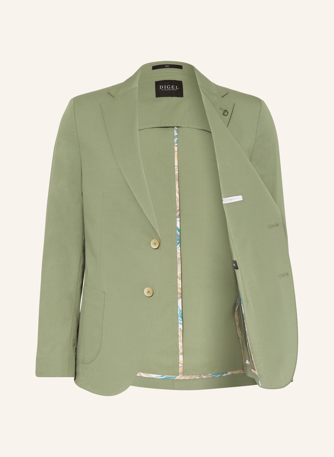 DIGEL Tailored jacket KRISTO extra slim fit, Color: GREEN (Image 4)
