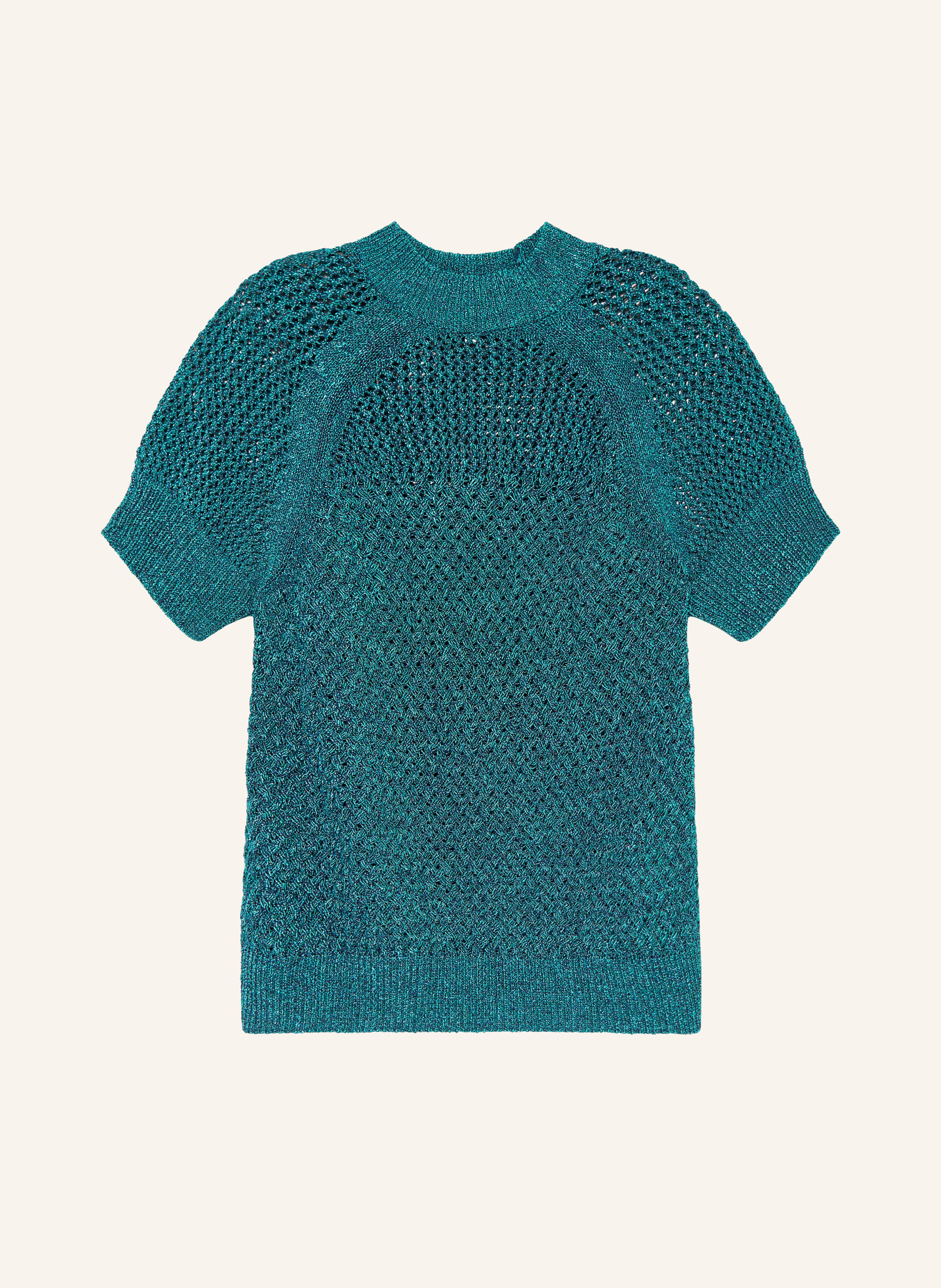TED BAKER Strickshirt MATILDR, Farbe: PETROL (Bild 1)