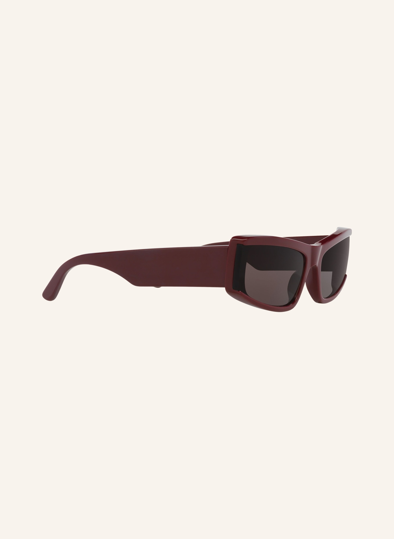 BALENCIAGA Okulary przeciwsłoneczne BB0301S: 2000L1 – CIEMNOCZERWONY/ CIEMNOSZARY