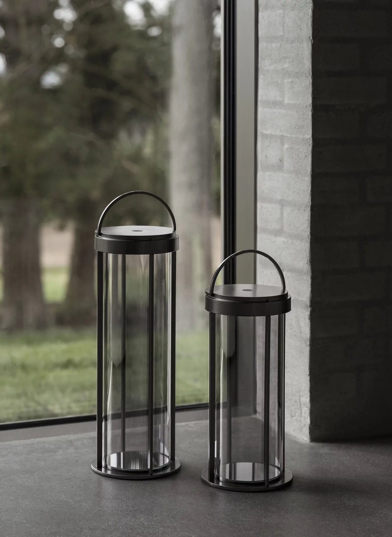 blomus Tischleuchte MITURO: - gunmetal