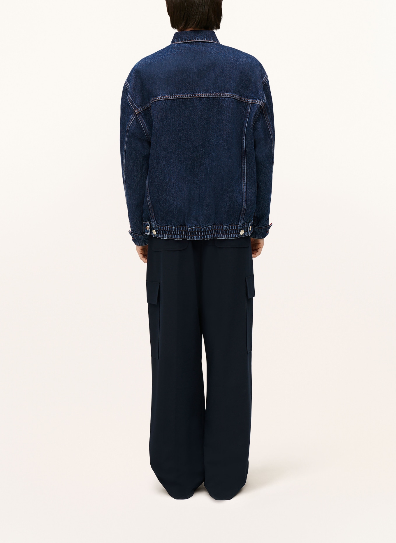 CLAUDIE PIERLOT Kurtka jeansowa, dwustronna, Kolor: GRANATOWY (Obrazek 4)