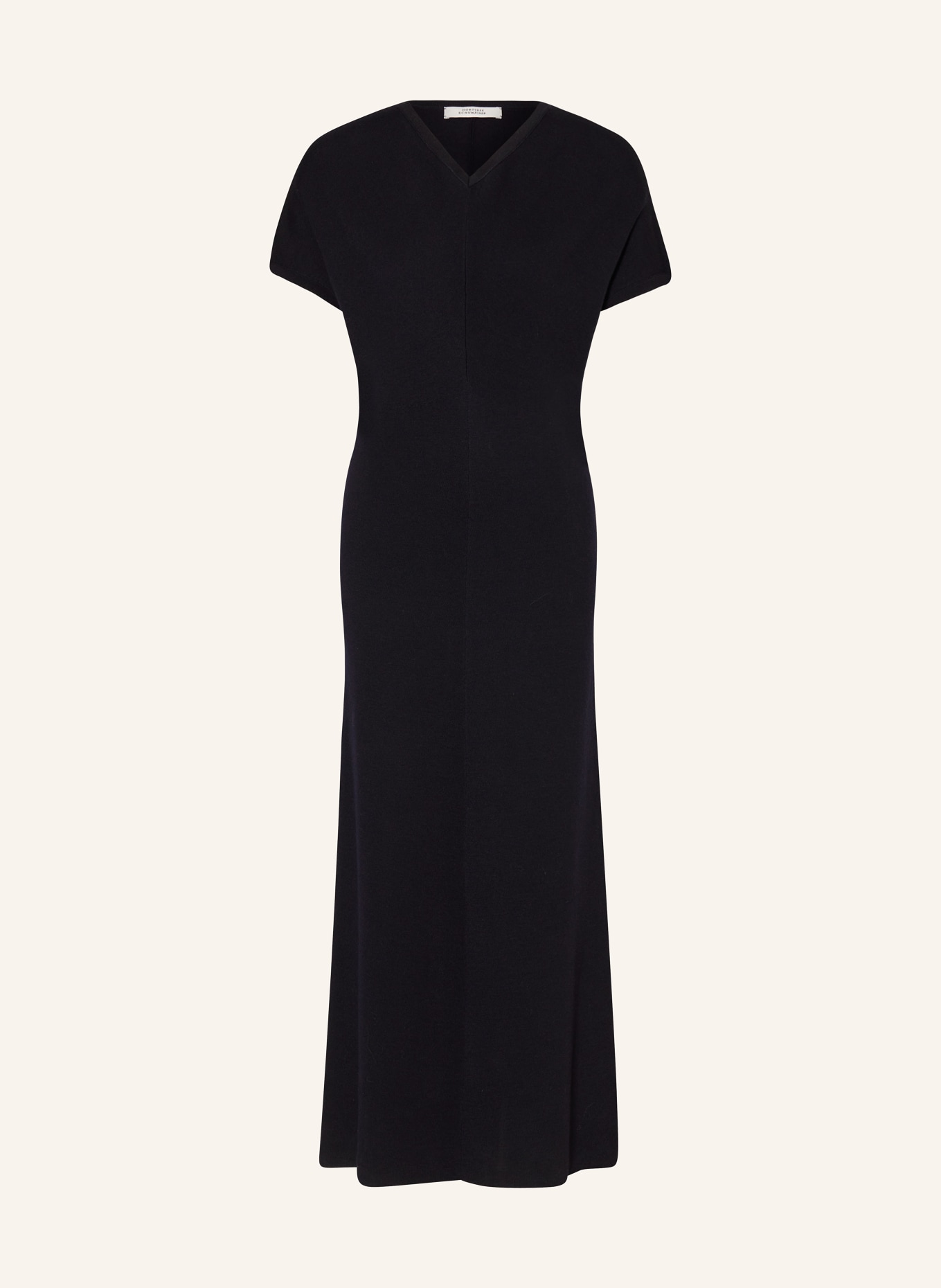 DOROTHEE SCHUMACHER Strickkleid SHIMMERING MERINO aus Merinowolle: DUNKELBLAU