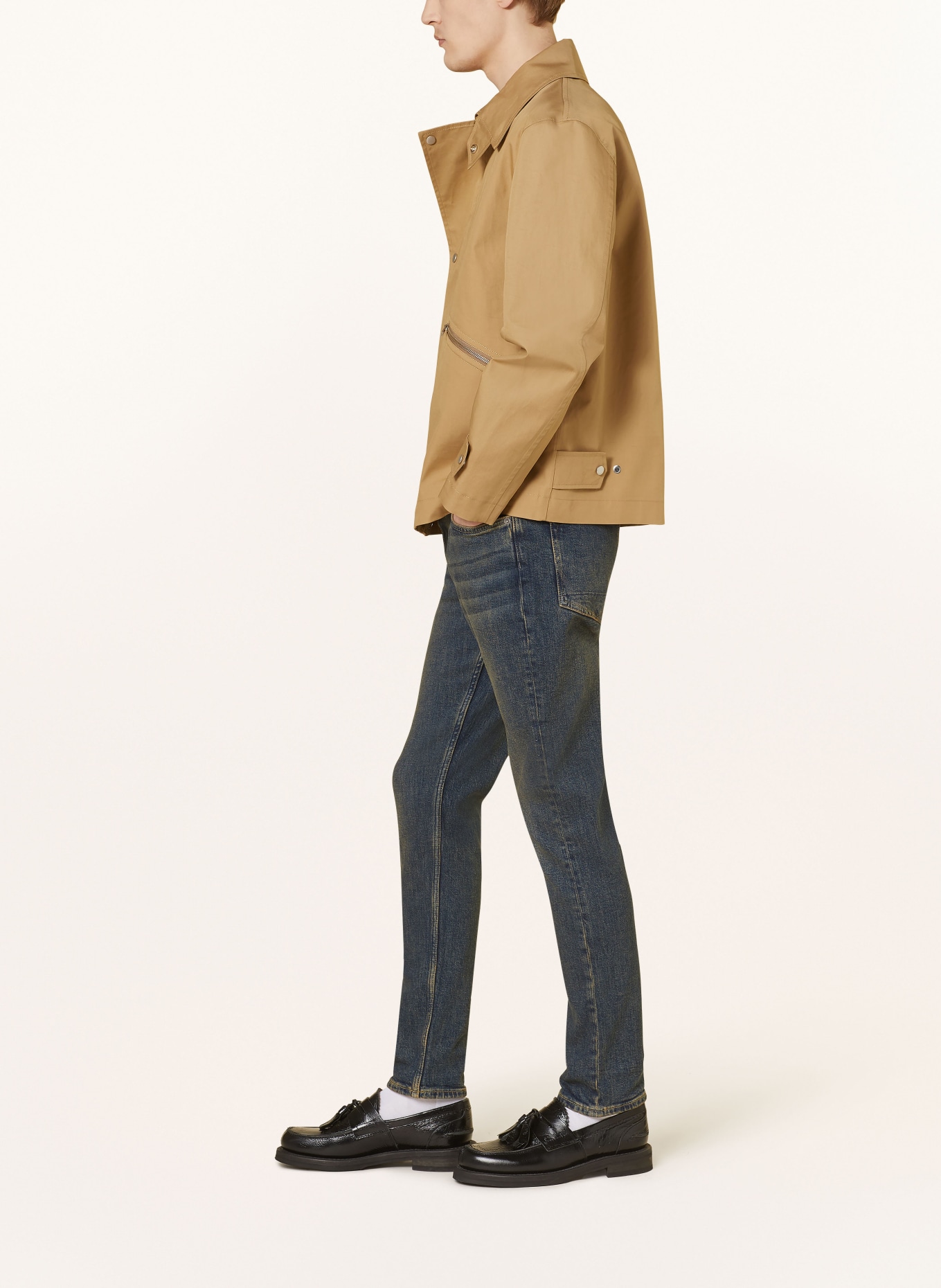 ALLSAINTS Jeans REX Slim Fit, Farbe: 3974 TINTED INDIGO (Bild 4)