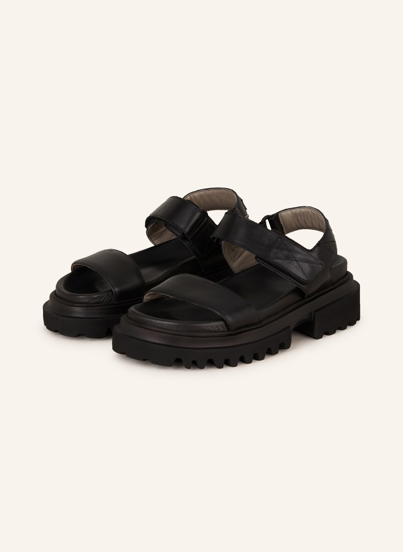 ALLSAINTS Platform sandals RORY, Color: BLACK (Image 1)