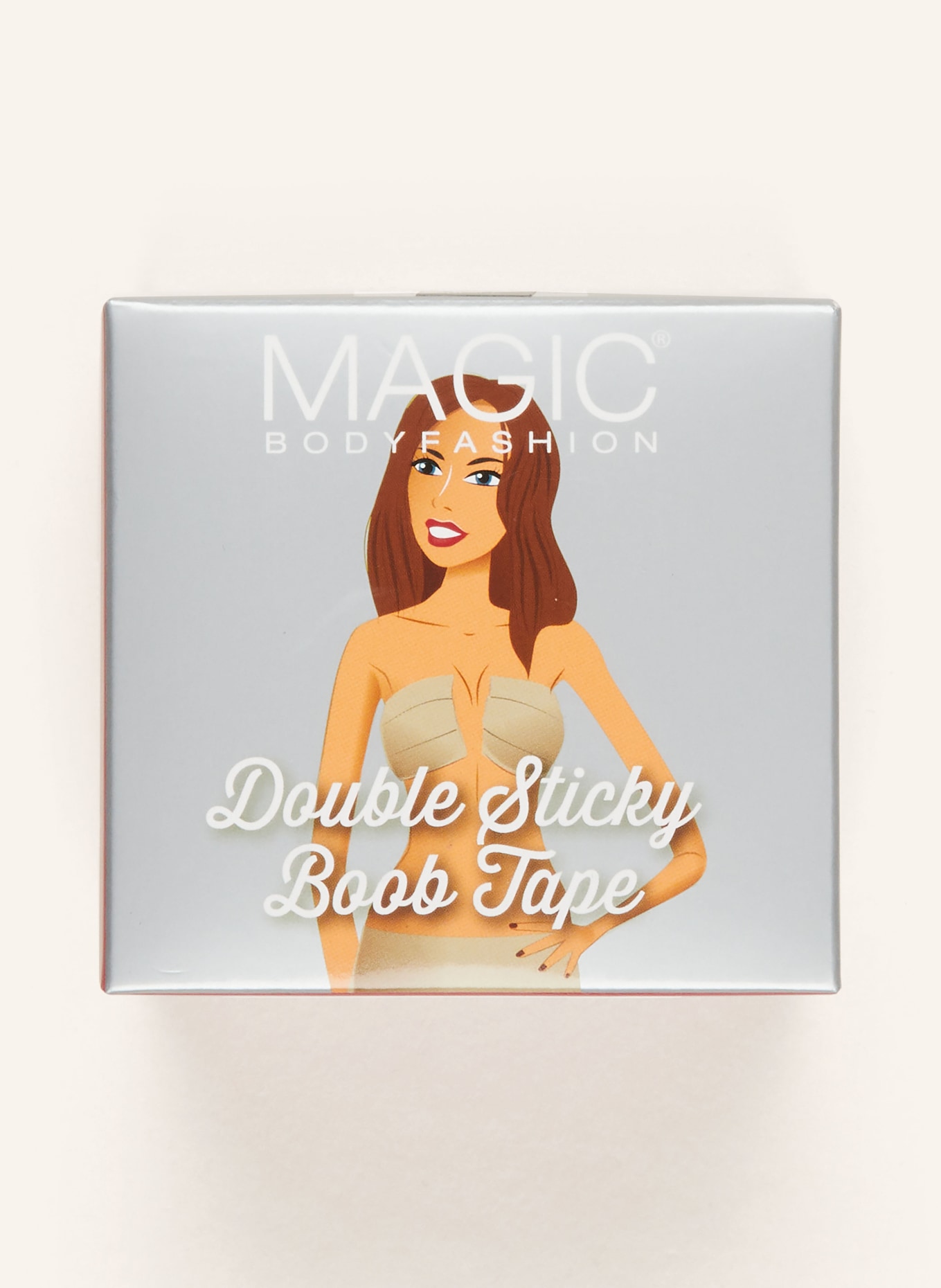 MAGIC Bodyfashion Breast tape DOUBLE STICKY BOOB TAPE, Color: BLACK (Image 2)