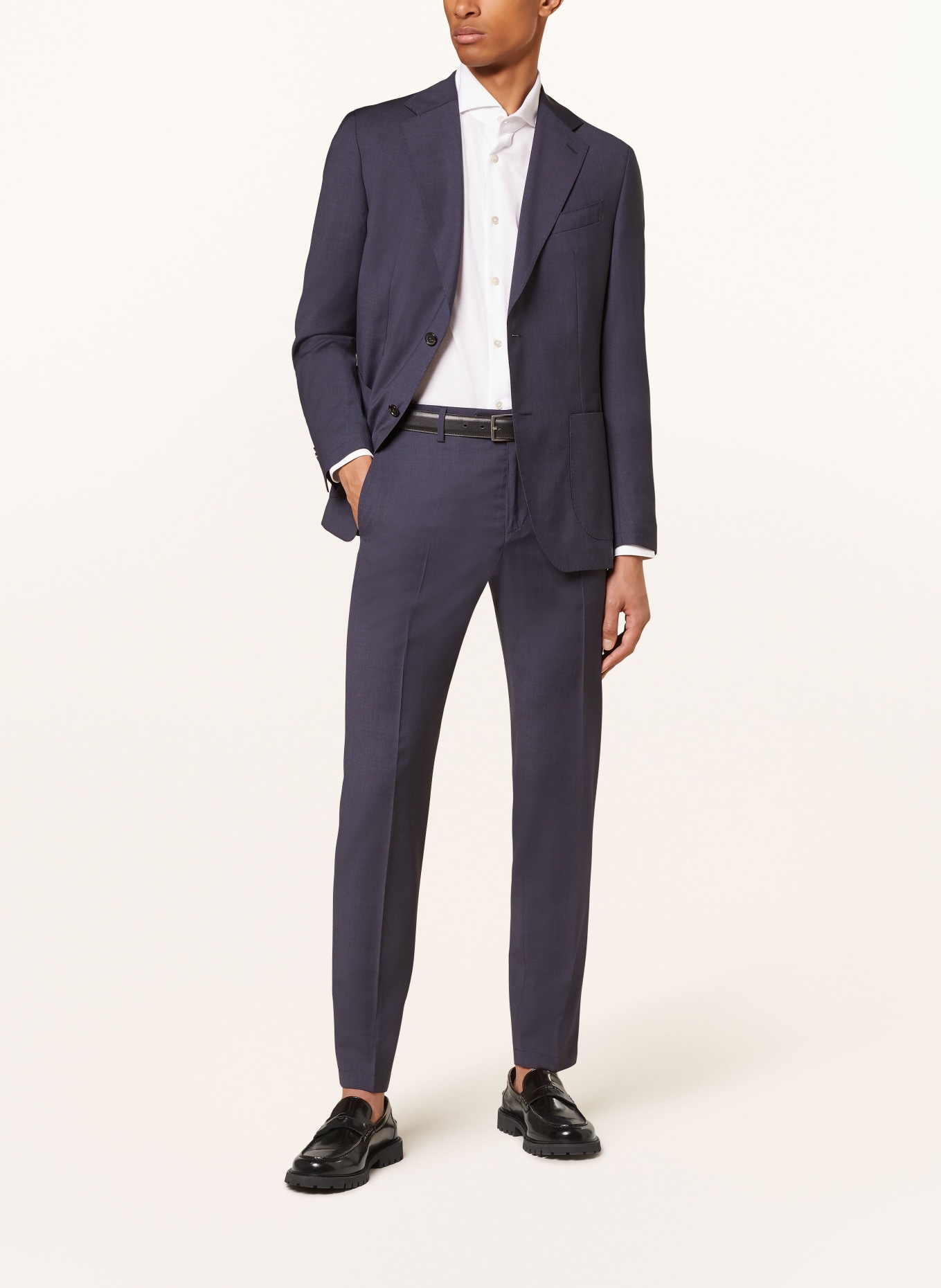 windsor. Suit trousers PESO shaped fit, Color: 405 Dark Blue                  405 (Image 2)