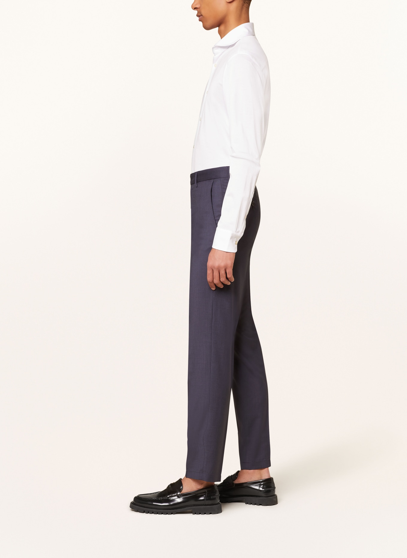 windsor. Suit trousers PESO shaped fit, Color: 405 Dark Blue                  405 (Image 5)