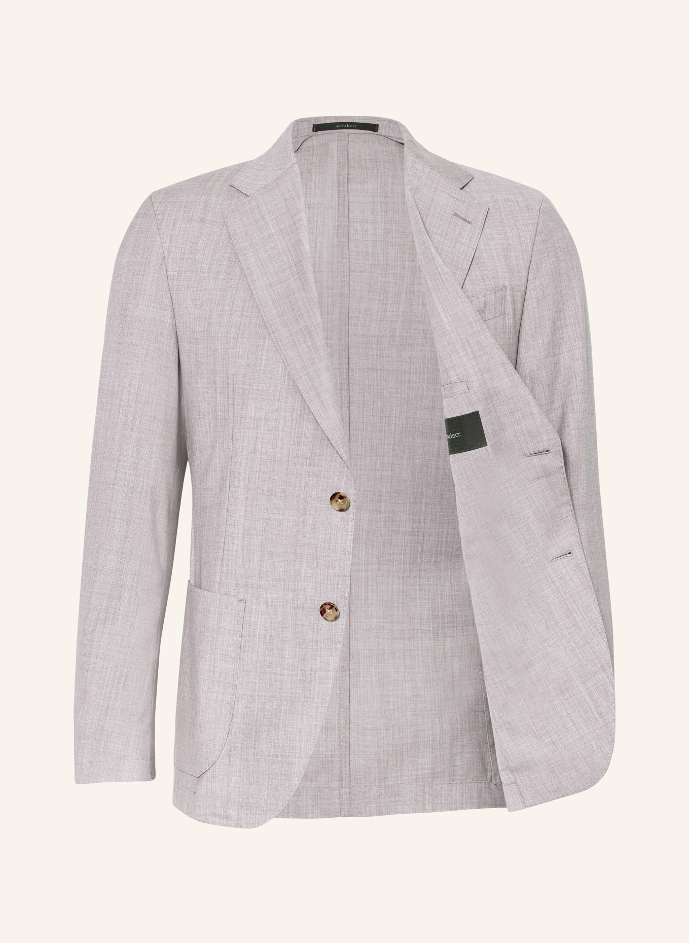 windsor. Suit jacket TRAVEL shaped Fit, Color: 035 Medium Grey                035 (Image 4)