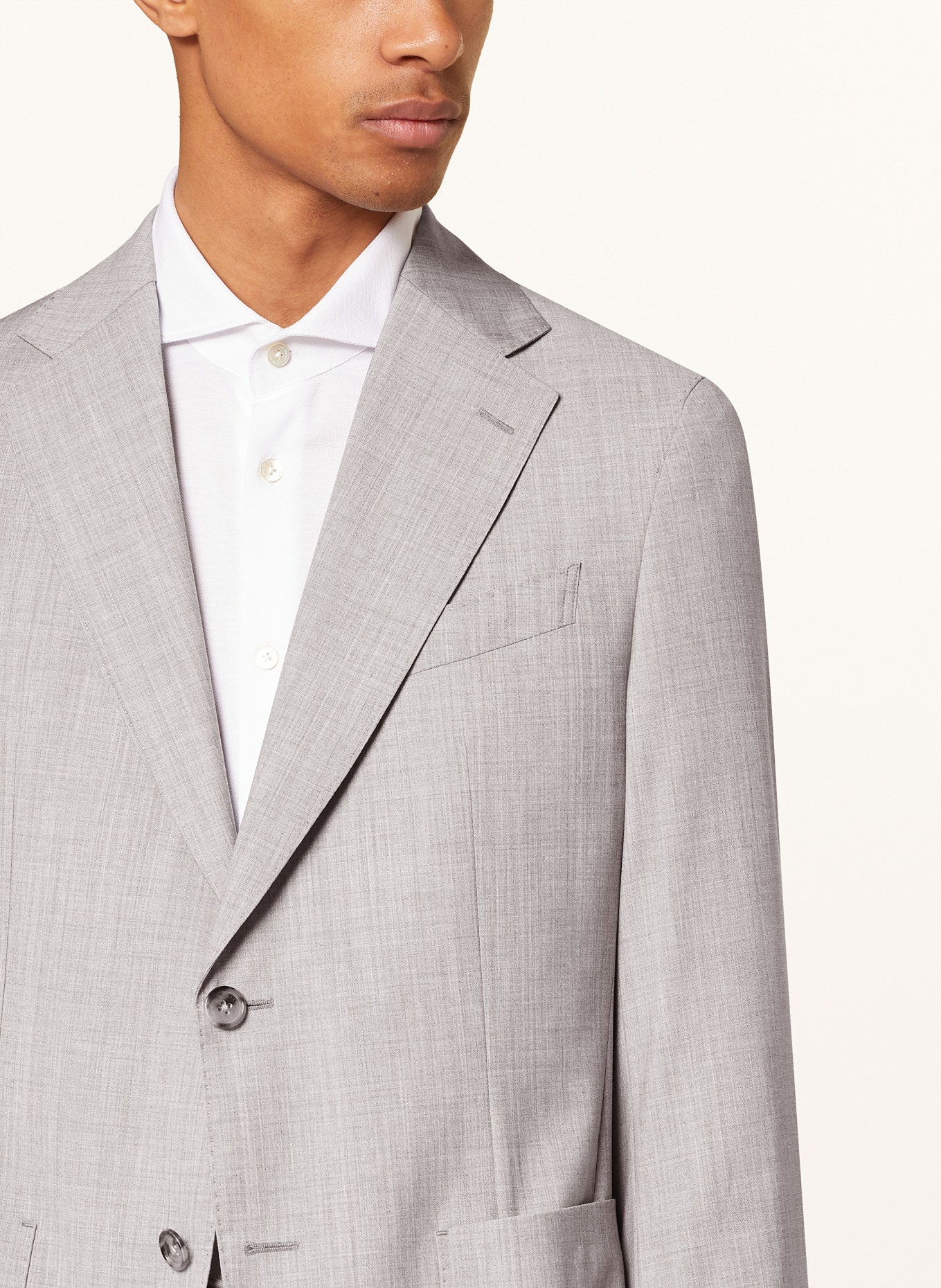 windsor. Suit jacket TRAVEL shaped Fit, Color: 035 Medium Grey                035 (Image 5)