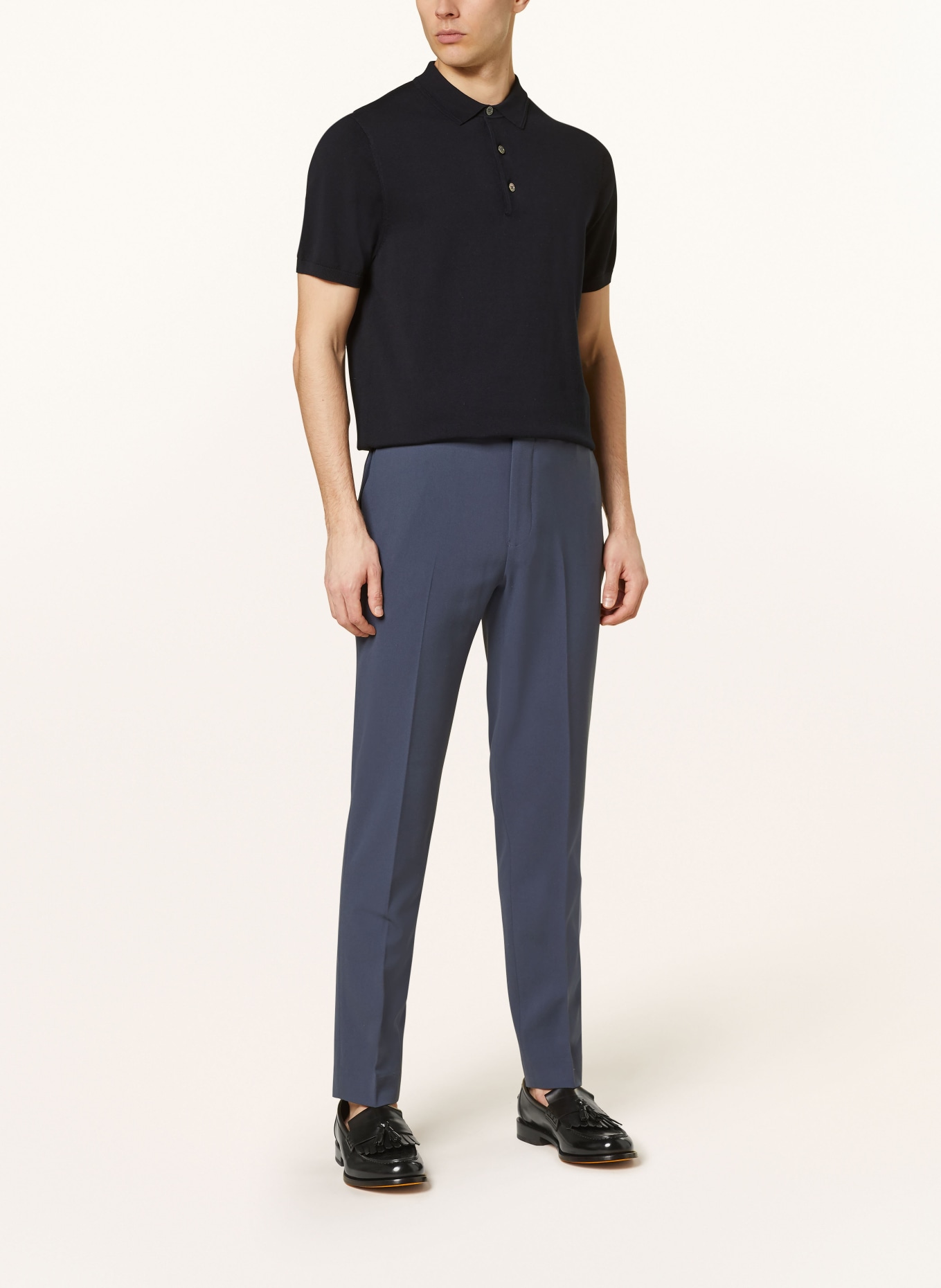REISS Spodnie FOUND slim fit, Kolor: GRANATOWY (Obrazek 2)