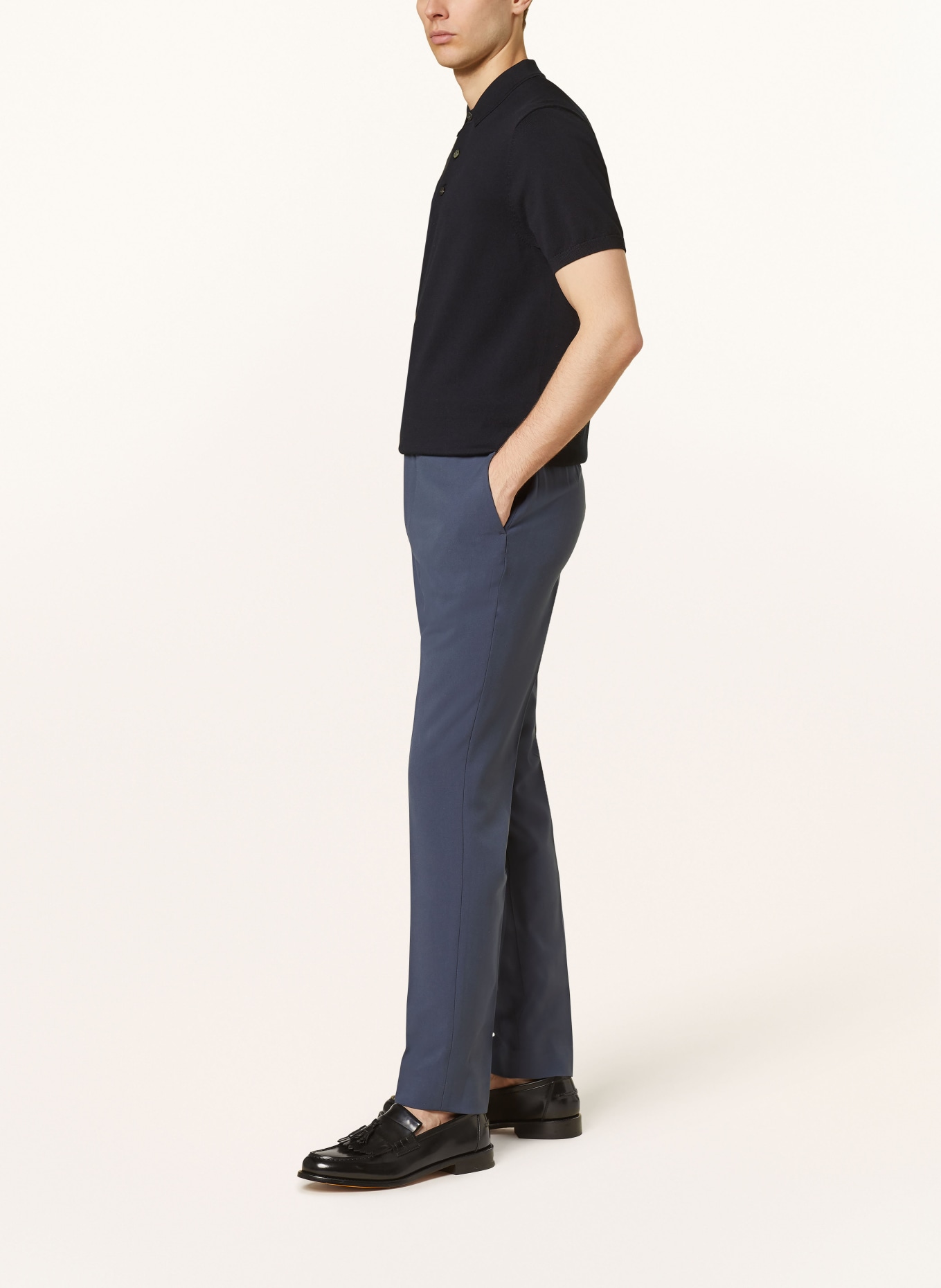 REISS Spodnie FOUND slim fit, Kolor: GRANATOWY (Obrazek 4)