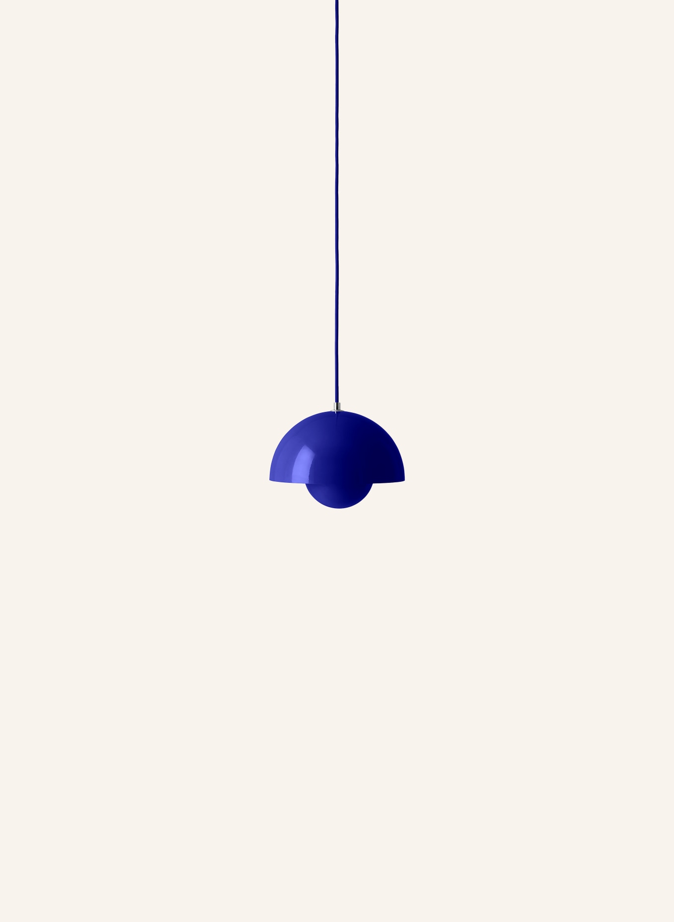 &Tradition Pendelleuchte FLOWERPOT VP1: DUNKELBLAU