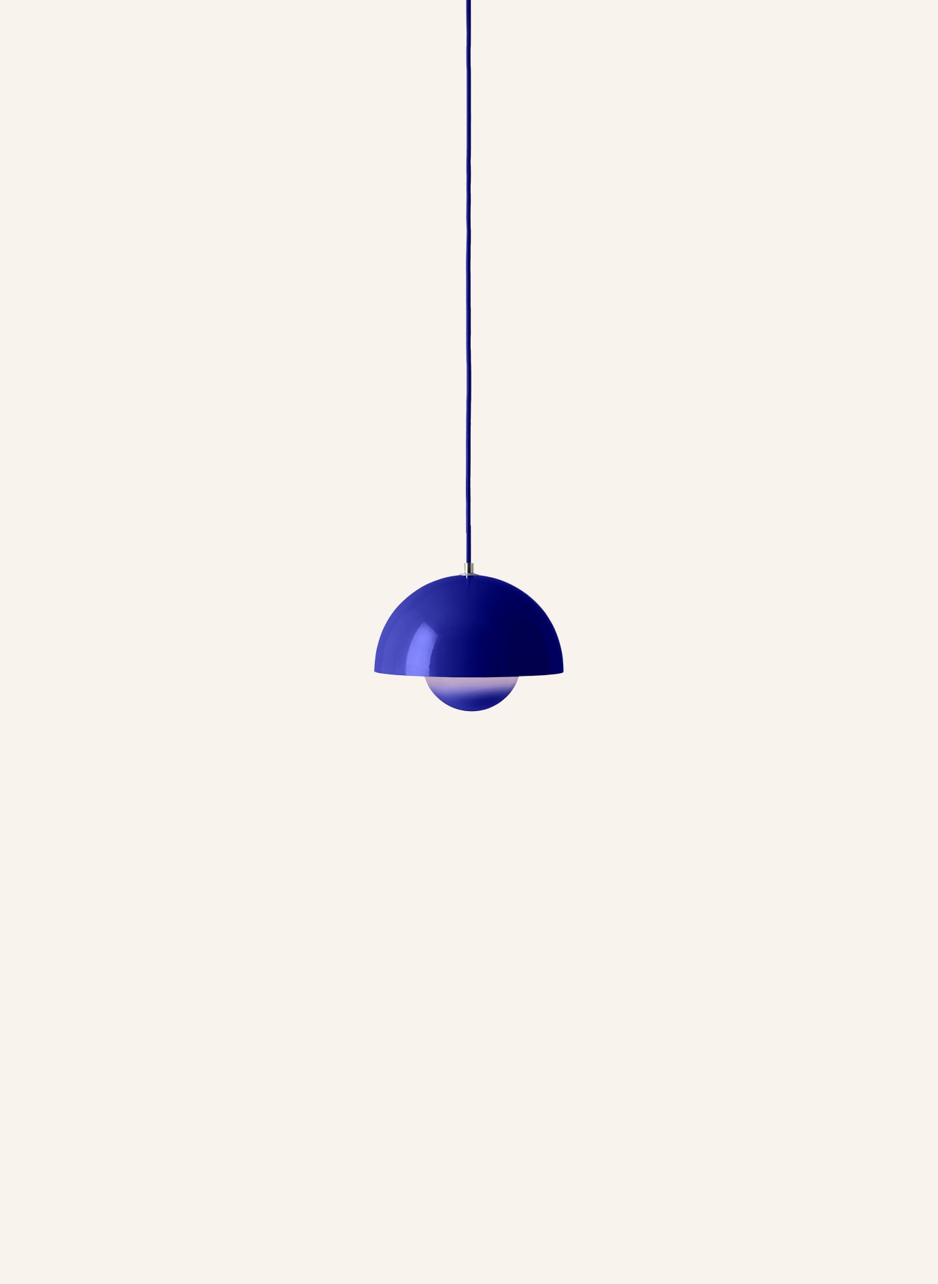 &Tradition Pendelleuchte FLOWERPOT VP1: DUNKELBLAU