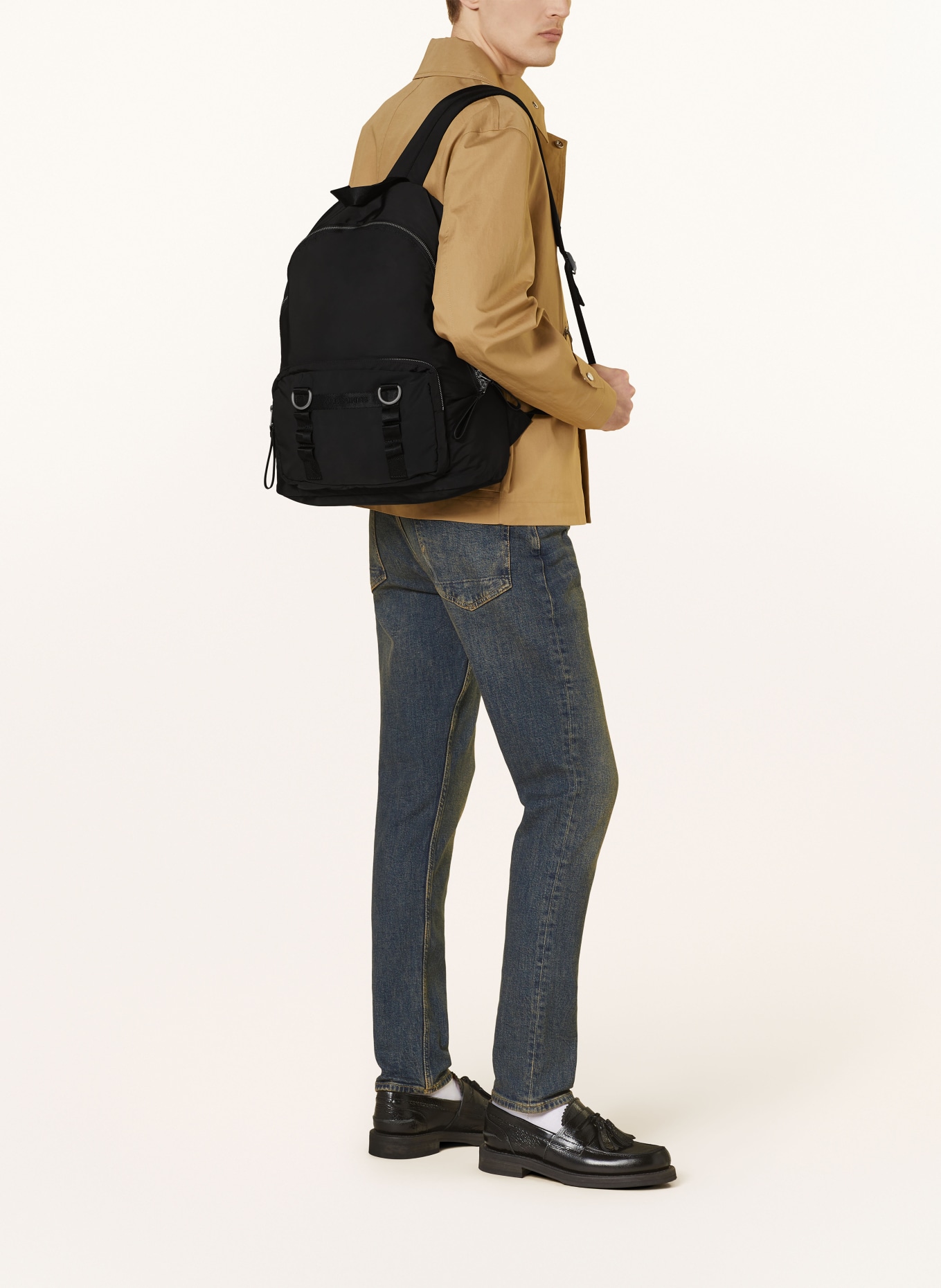 ALLSAINTS Backpack STEPPE, Color: BLACK (Image 4)