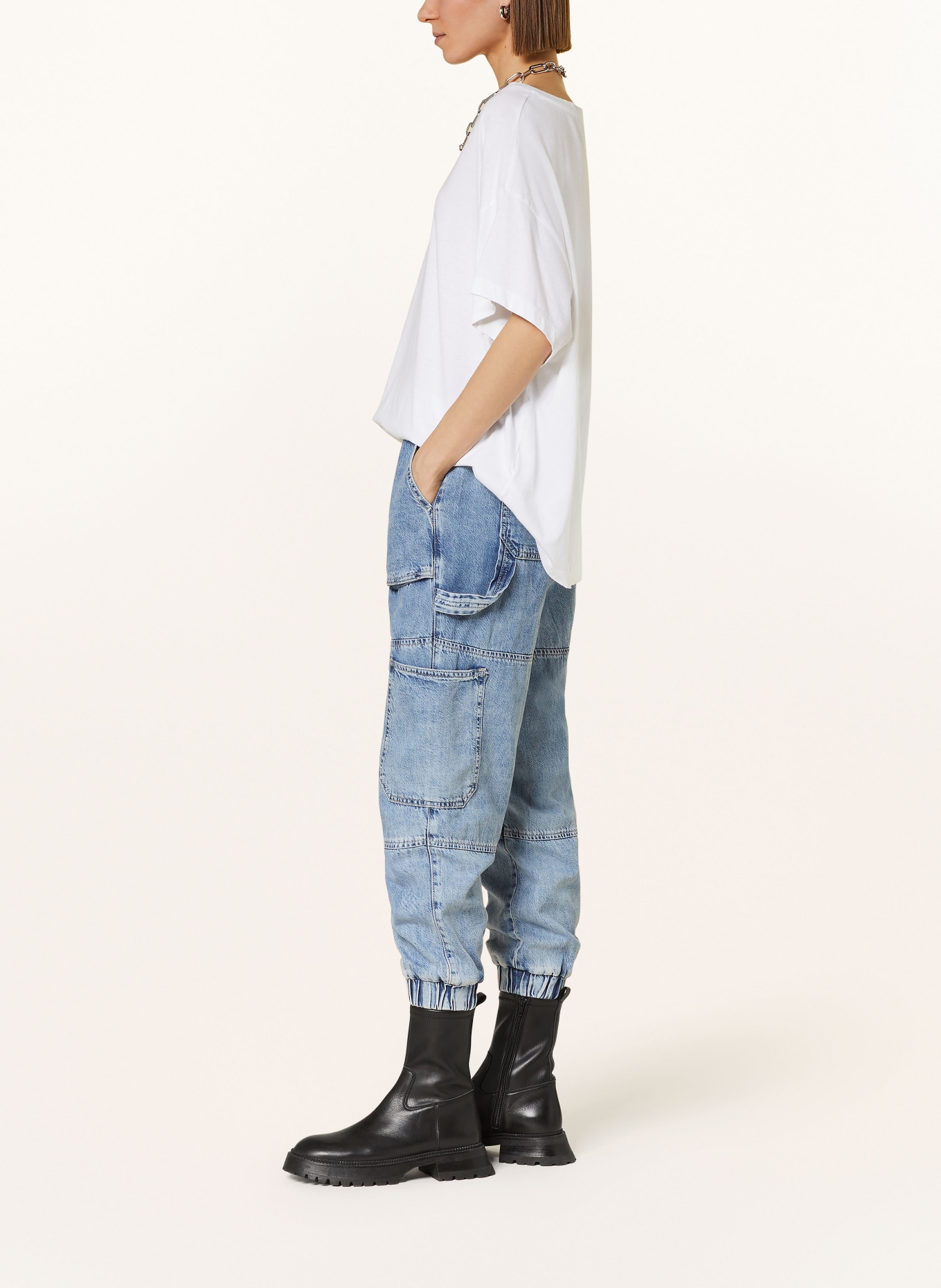 ALLSAINTS Jeans MILA, Farbe: 2160 Light Indigo (Bild 4)