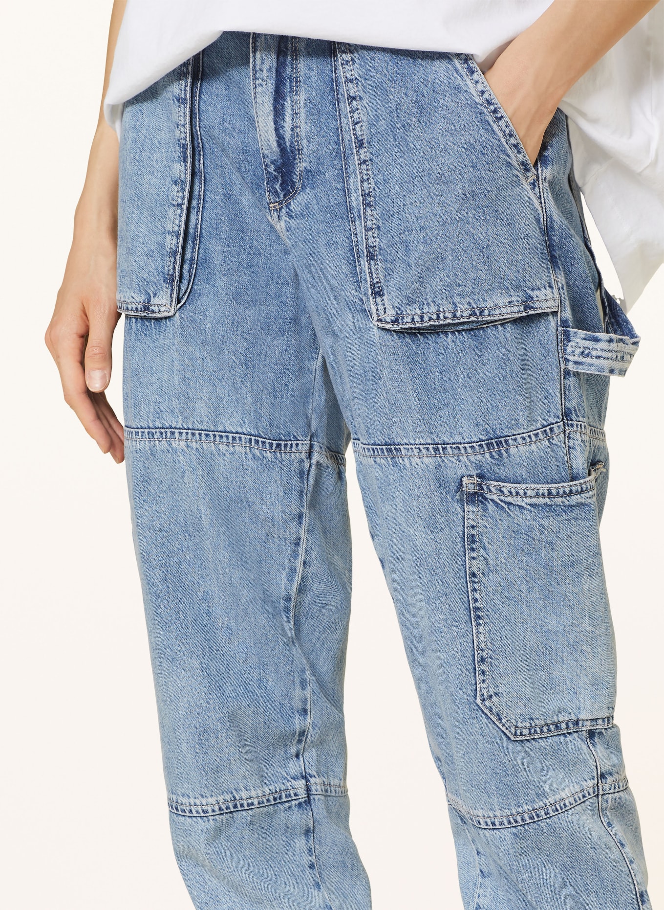 ALLSAINTS Jeans MILA, Farbe: 2160 Light Indigo (Bild 5)