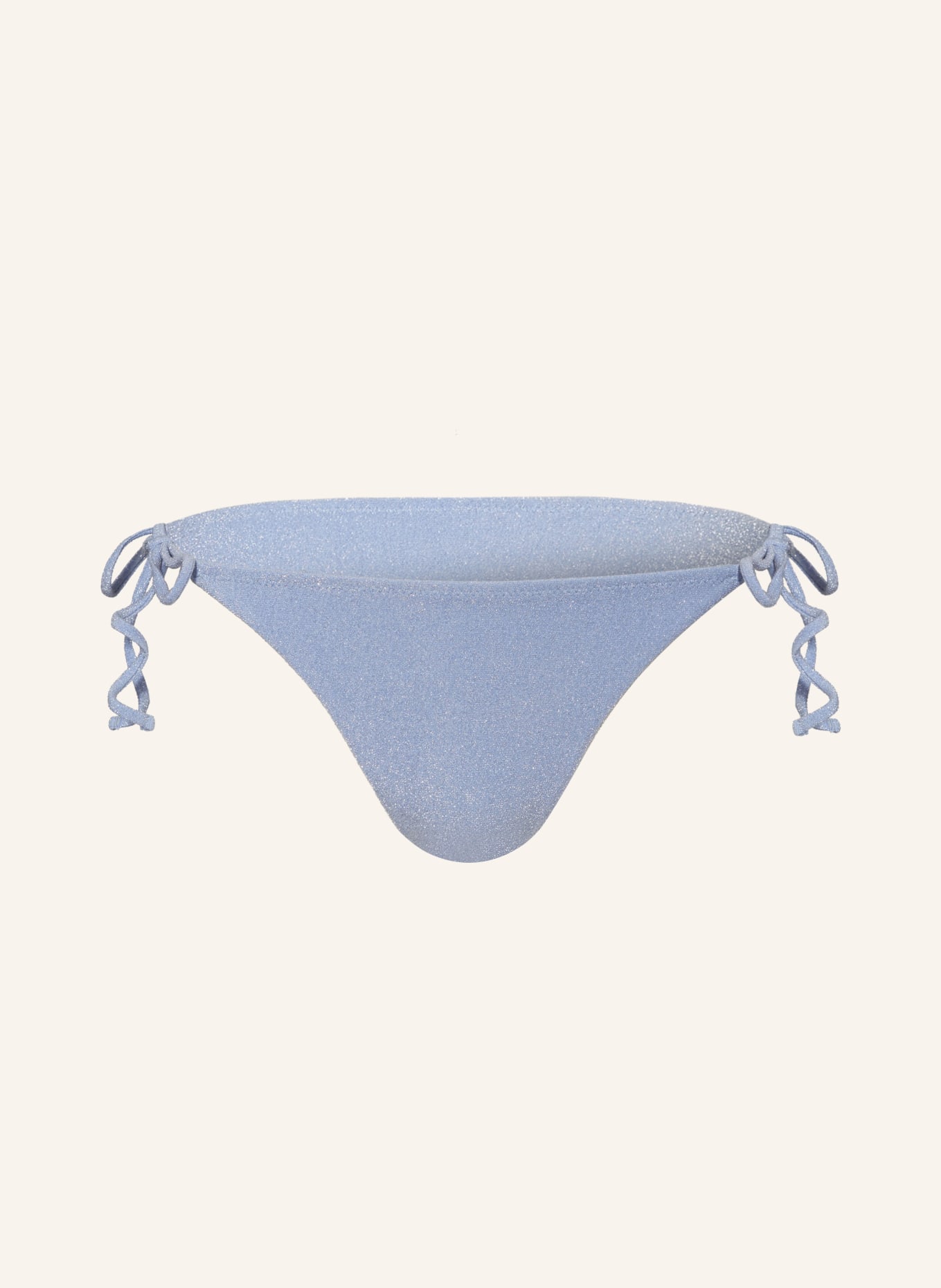 SAMSØE  SAMSØE Triangle bikini bottoms SAALYSSA with glitter thread, Color: LIGHT BLUE (Image 1)