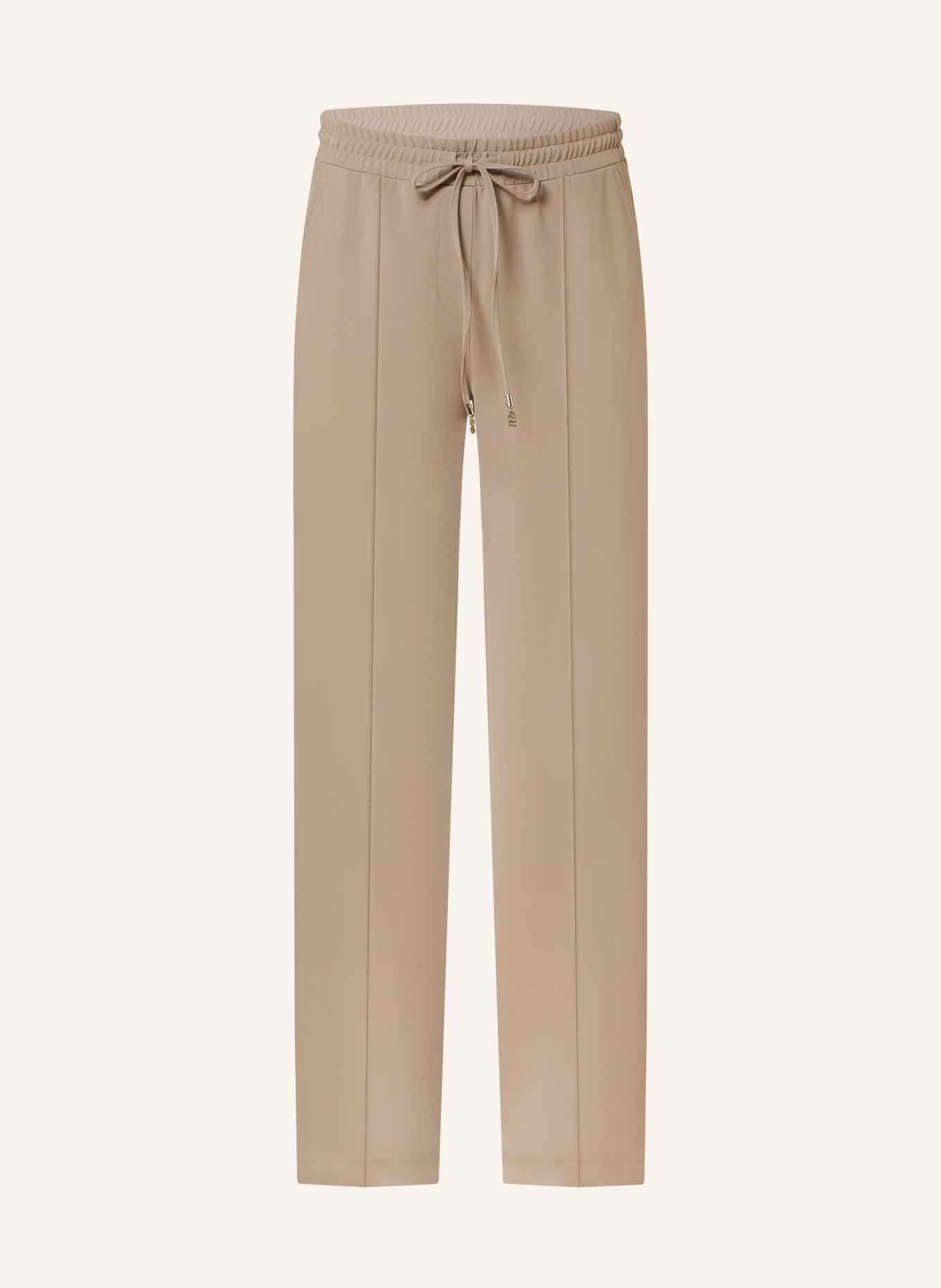 CAMBIO Wide leg trousers AVRIL, Color: TAUPE (Image 1)