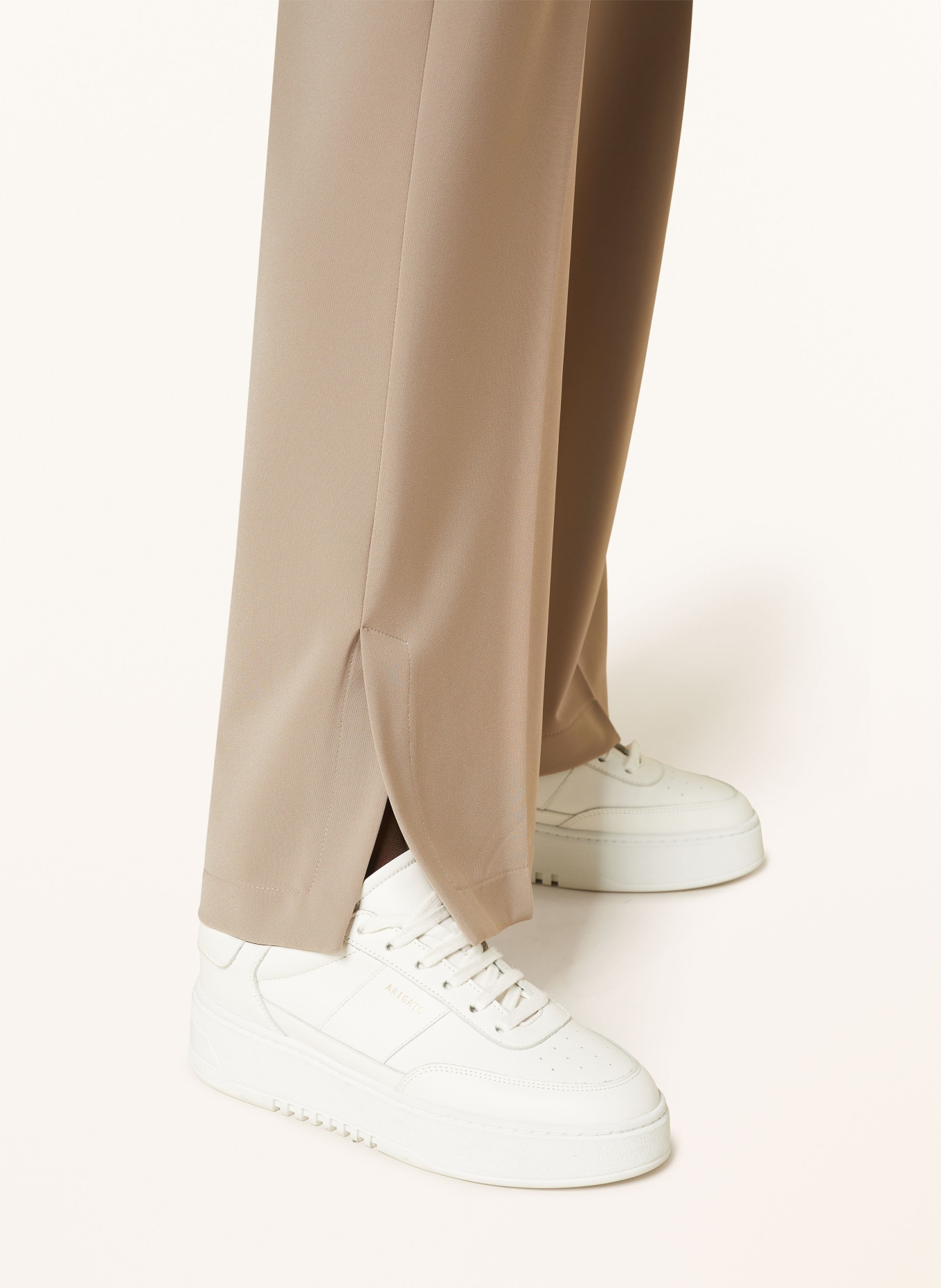 CAMBIO Wide leg trousers AVRIL, Color: TAUPE (Image 5)