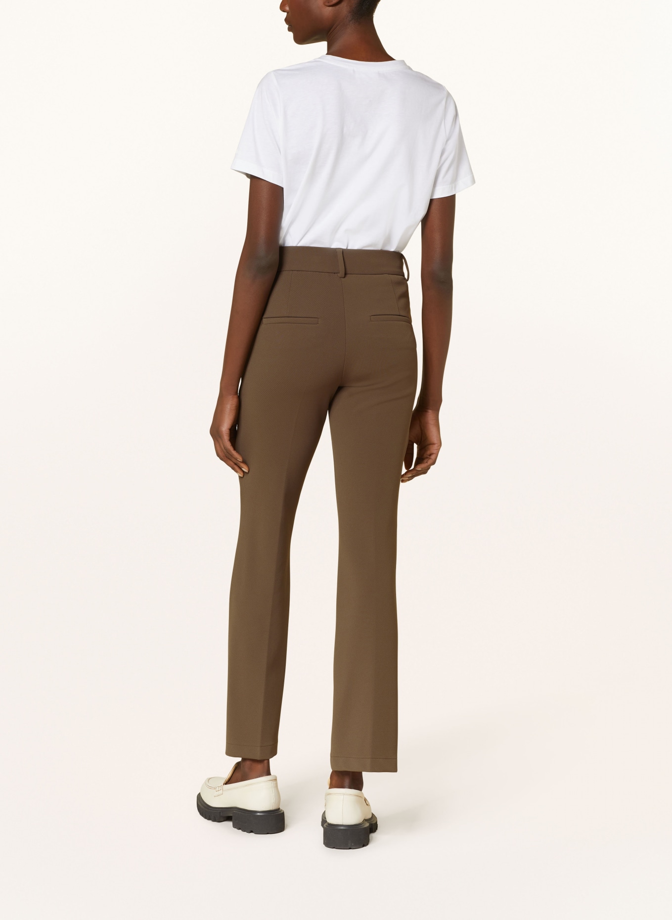CAMBIO Marlenehose FRANCOISE: BRAUN