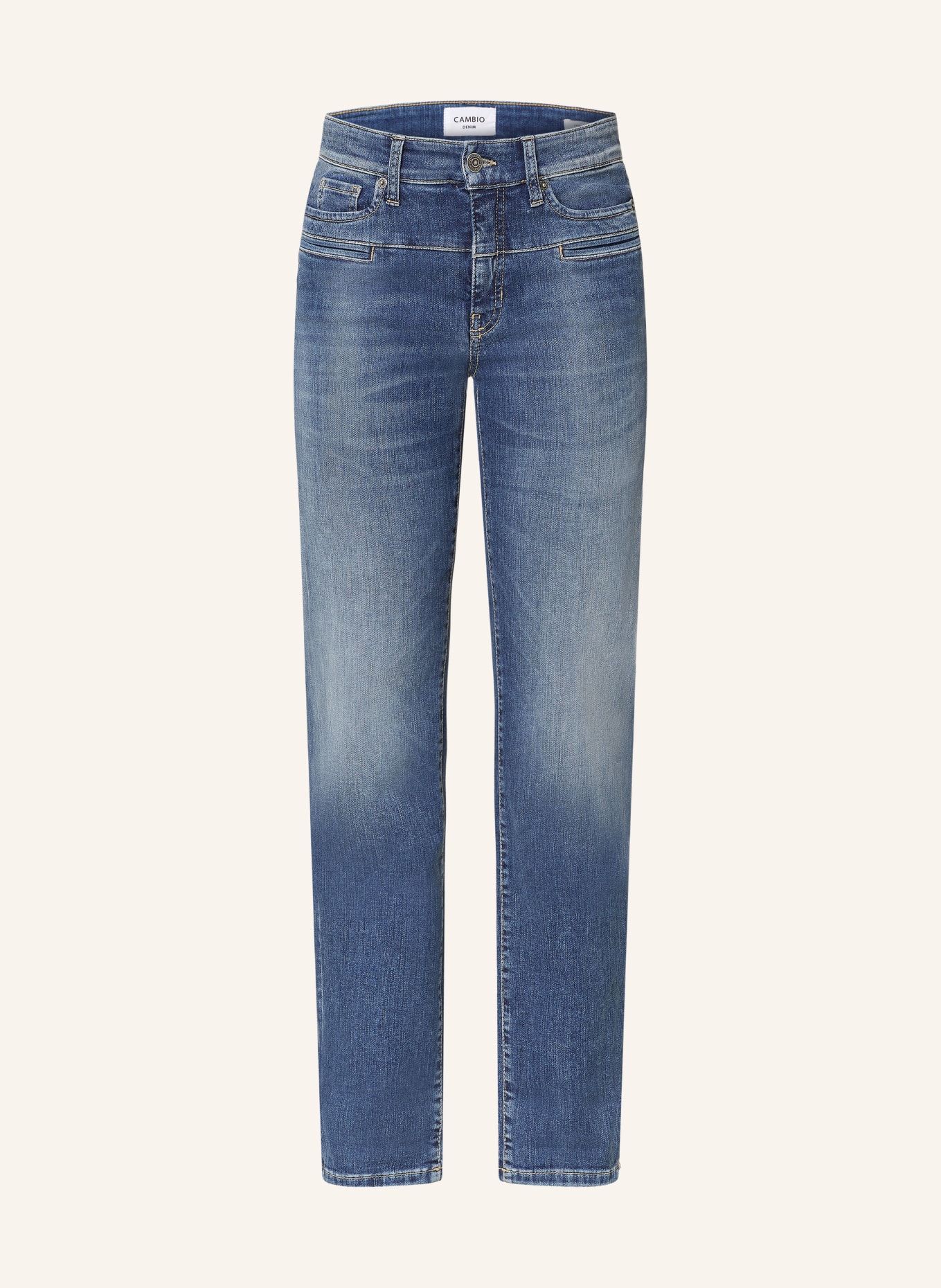 CAMBIO Mom jeans PEARLIE, Color: 5106 dark lifely blue (Image 1)