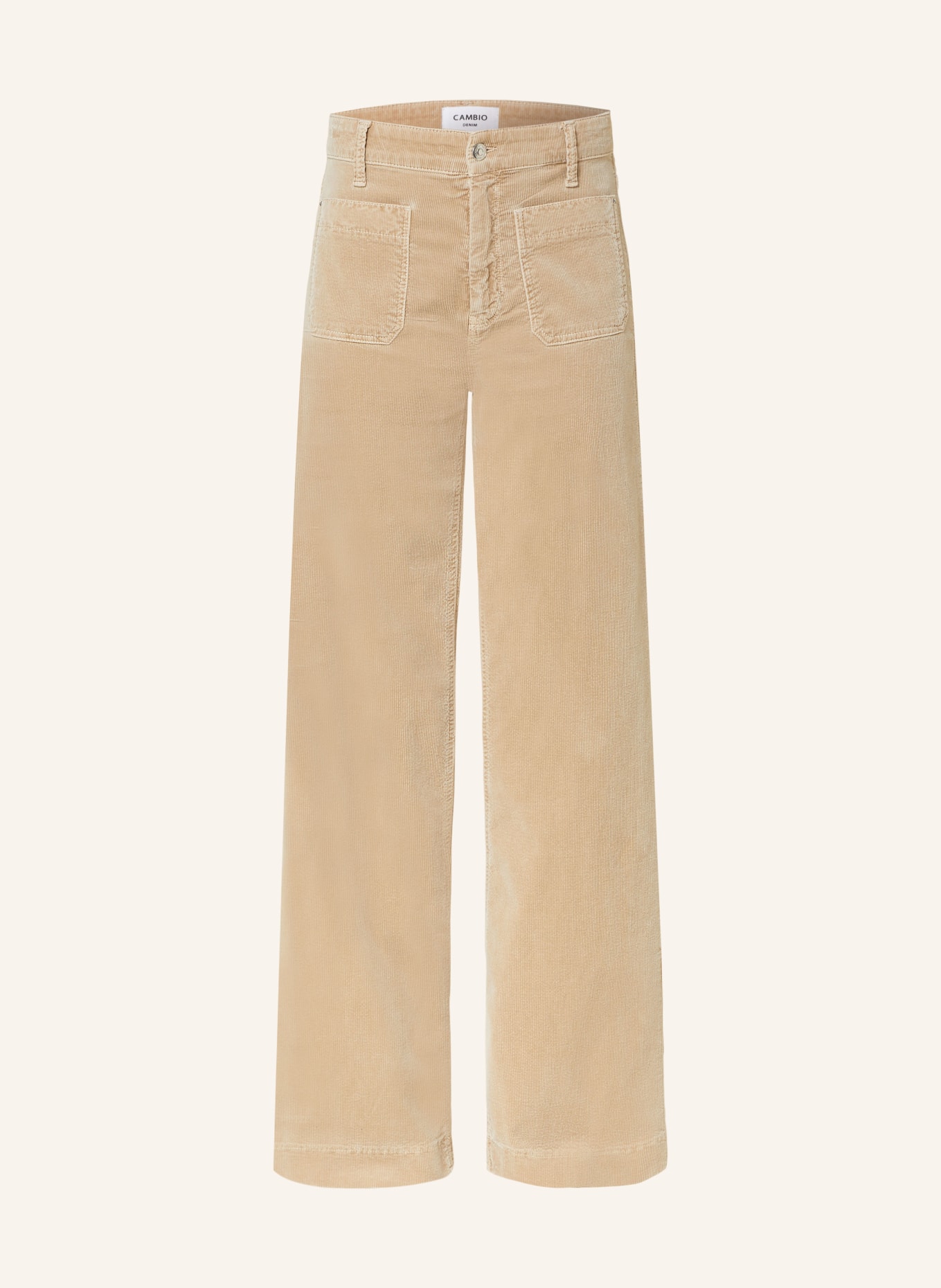 CAMBIO Corduroy trousers ADA in beige