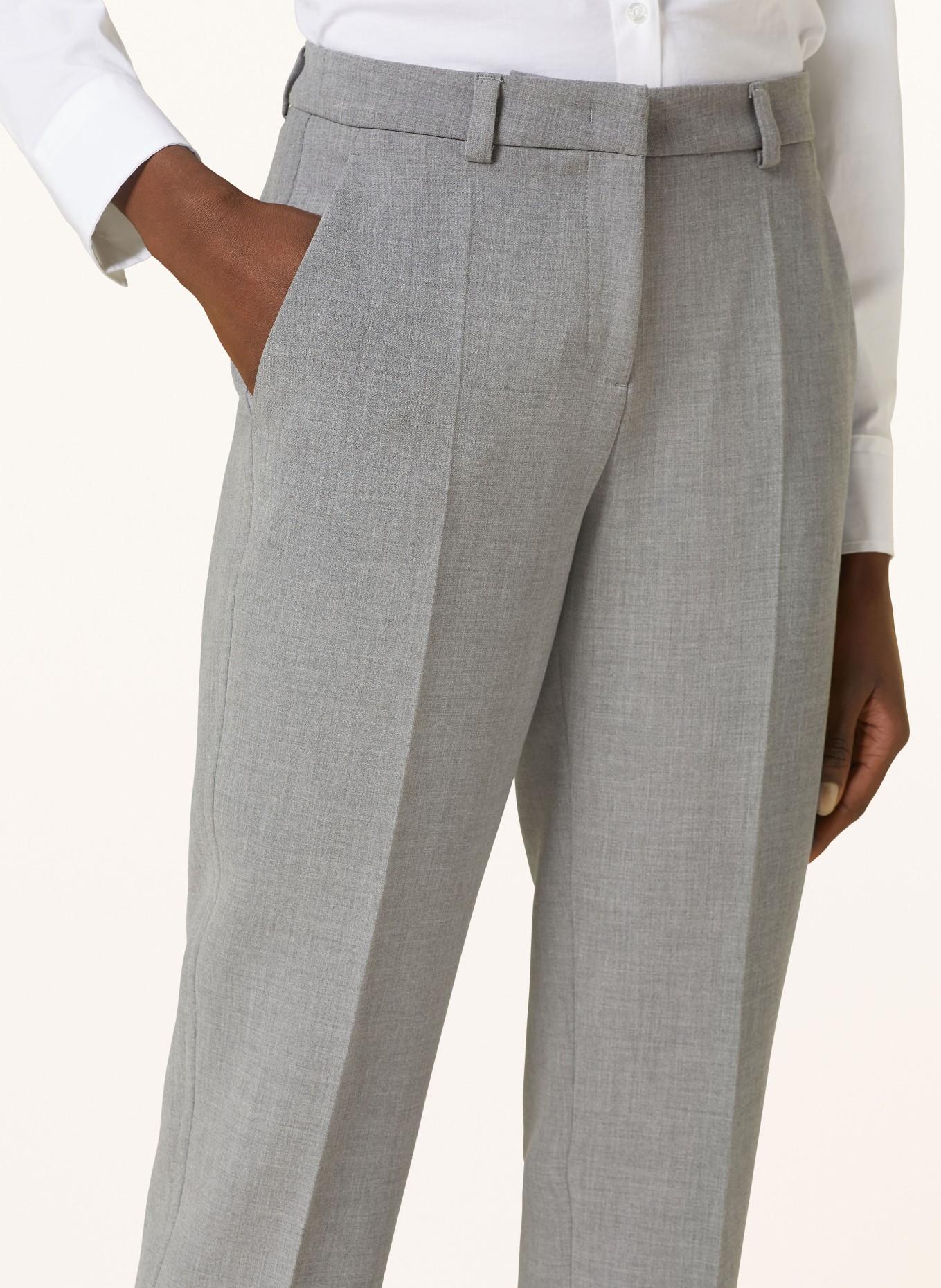 CAMBIO 7/8 pants KRYSTAL, Color: GRAY (Image 5)