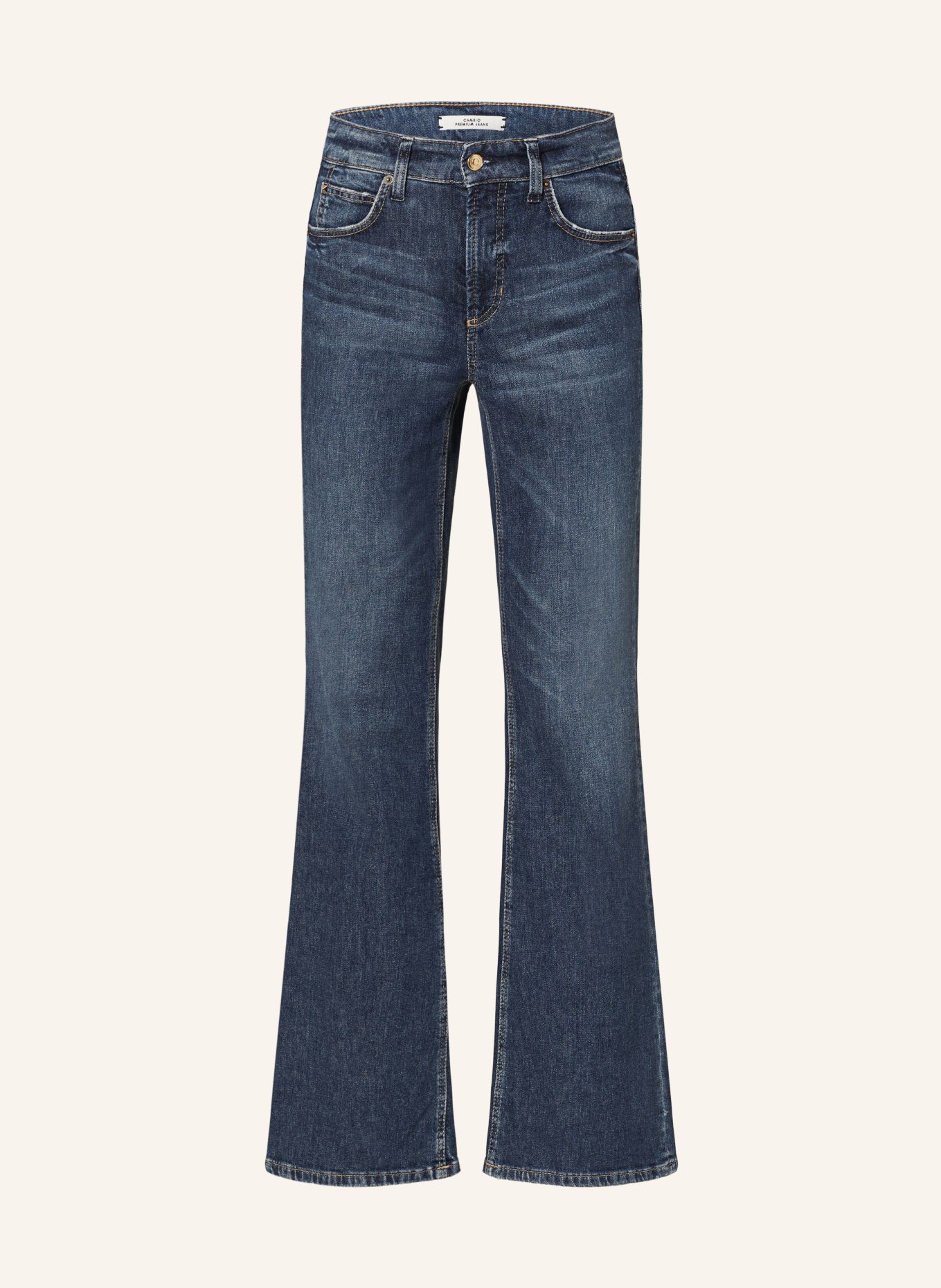 CAMBIO Flared jeans FABIENNE, Color: 5253 hemp dark used (Image 1)