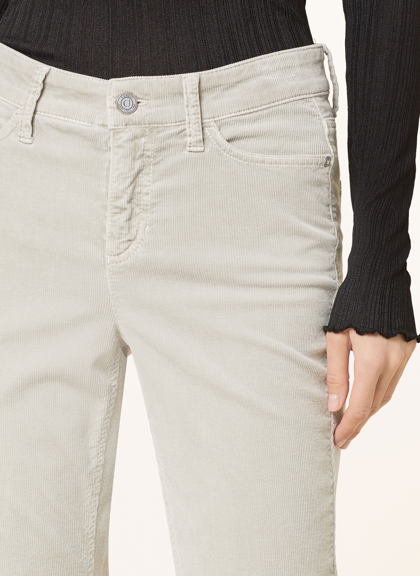 CAMBIO Cordhose PIPER: GRAU