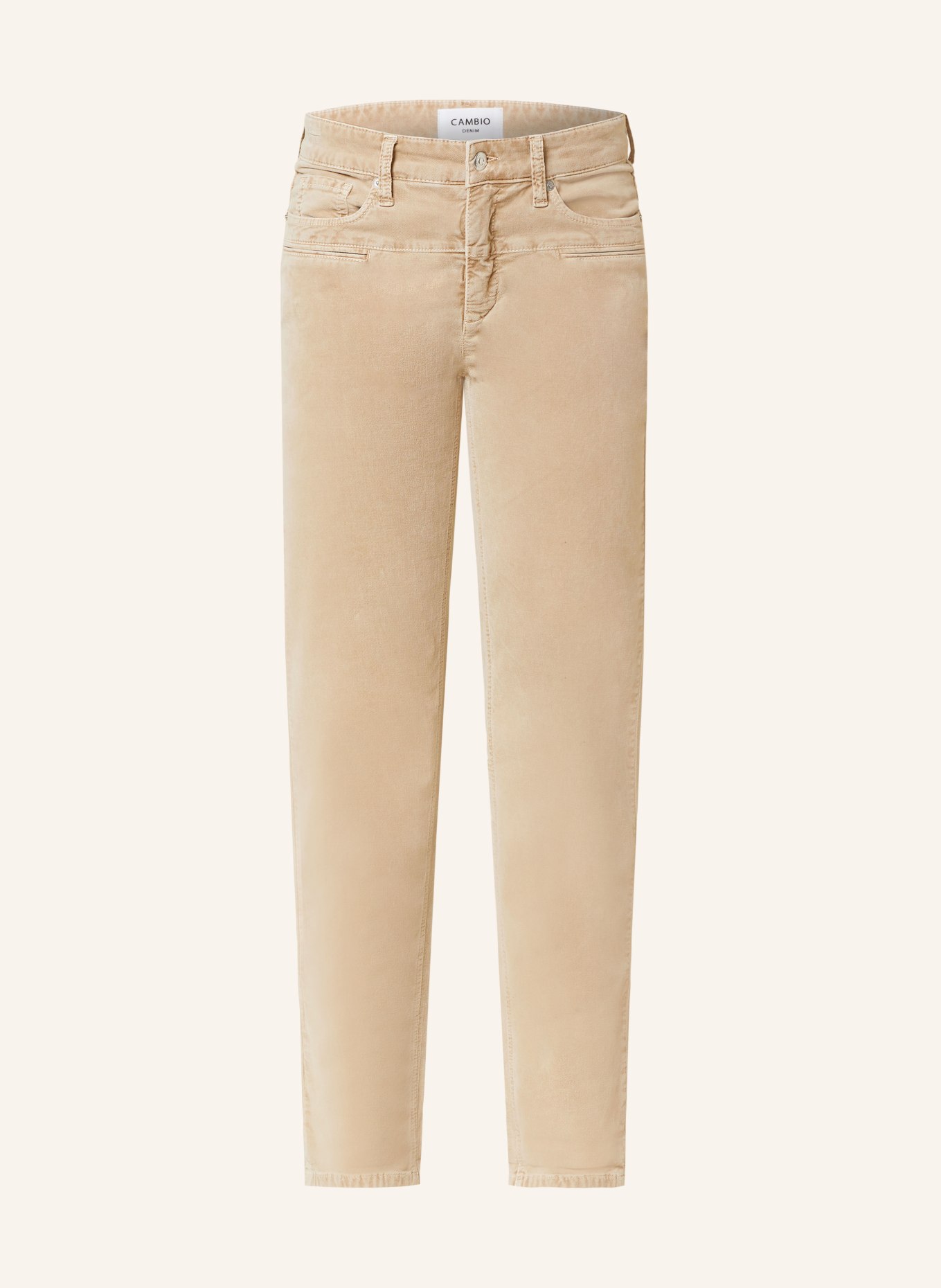 CAMBIO Trousers PEARLIE: 754 Green oat