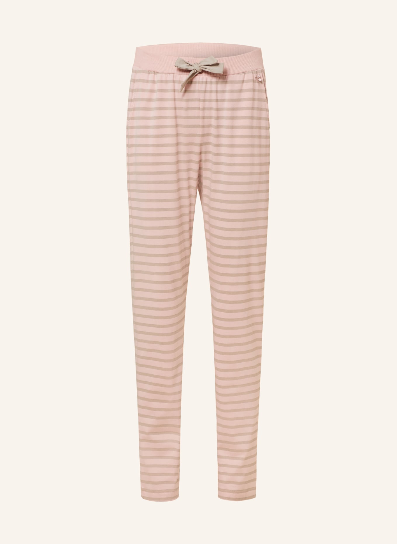 SHORT STORIES Pajama shirt, Color: ROSE/ TAUPE (Image 1)