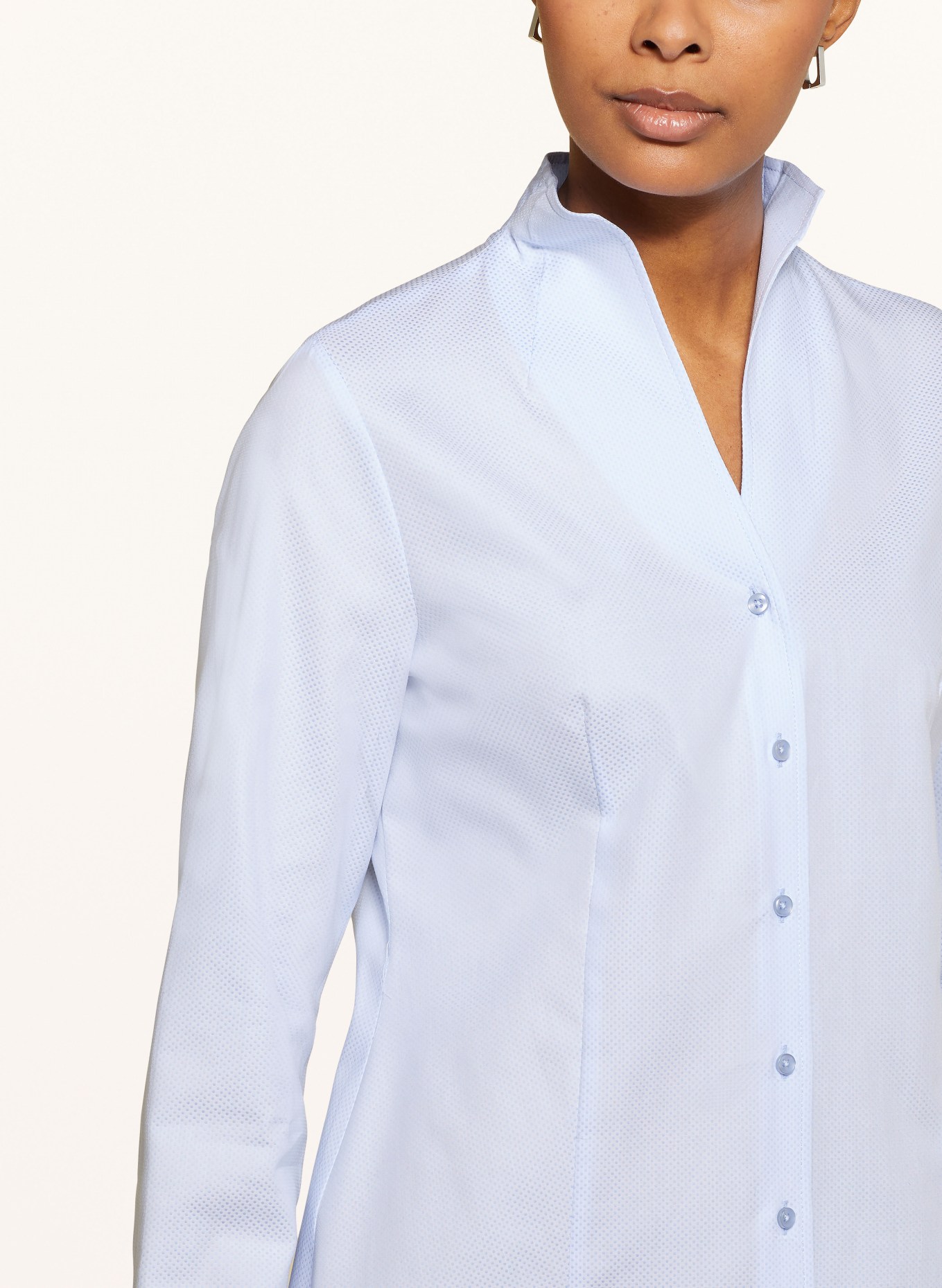 ETERNA Bluse, Farbe: 12 MITTELBLAU (Bild 4)