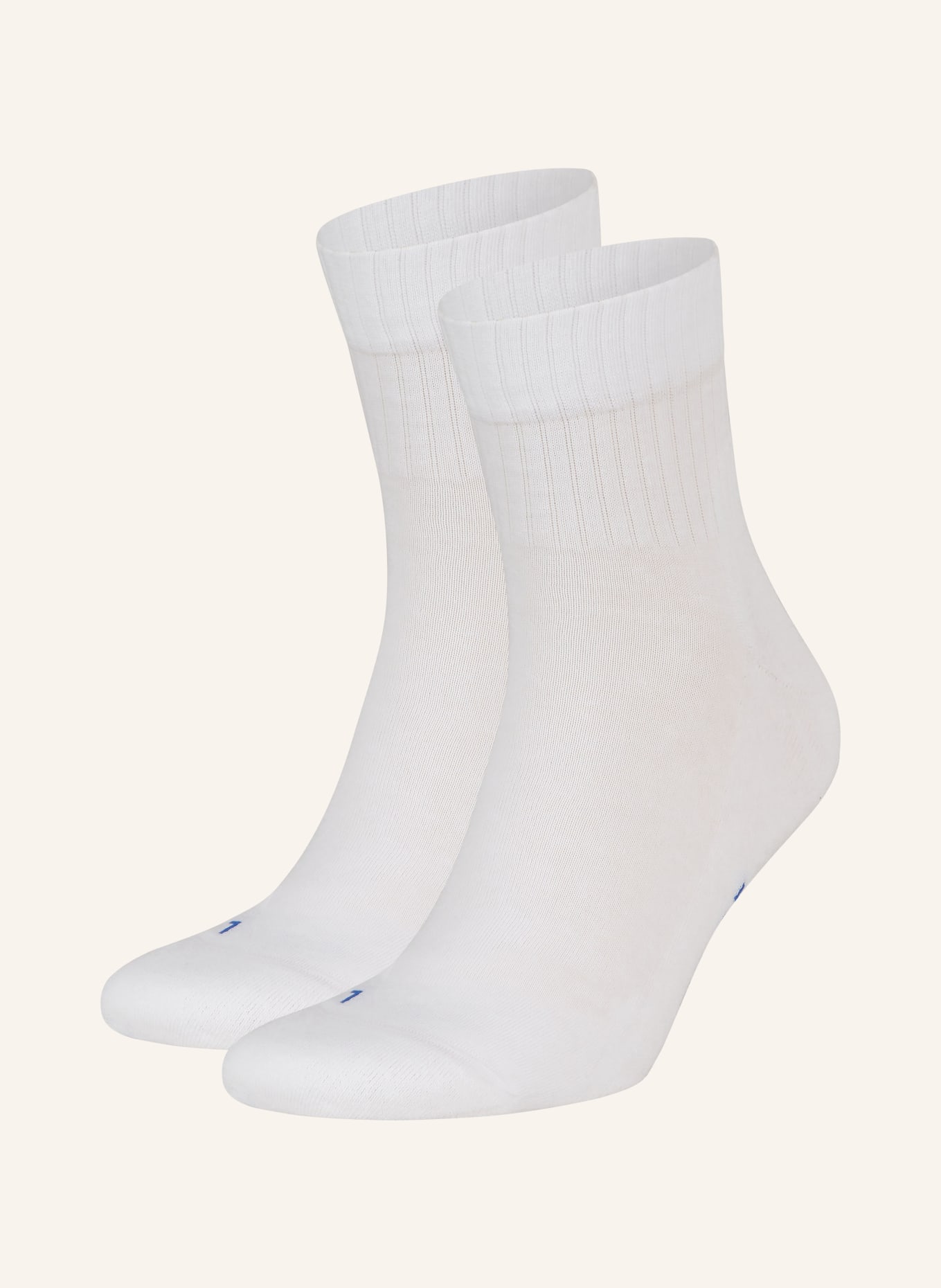 FALKE 2-pack running socks RUN RIB, Color: 2000 WHITE (Image 1)