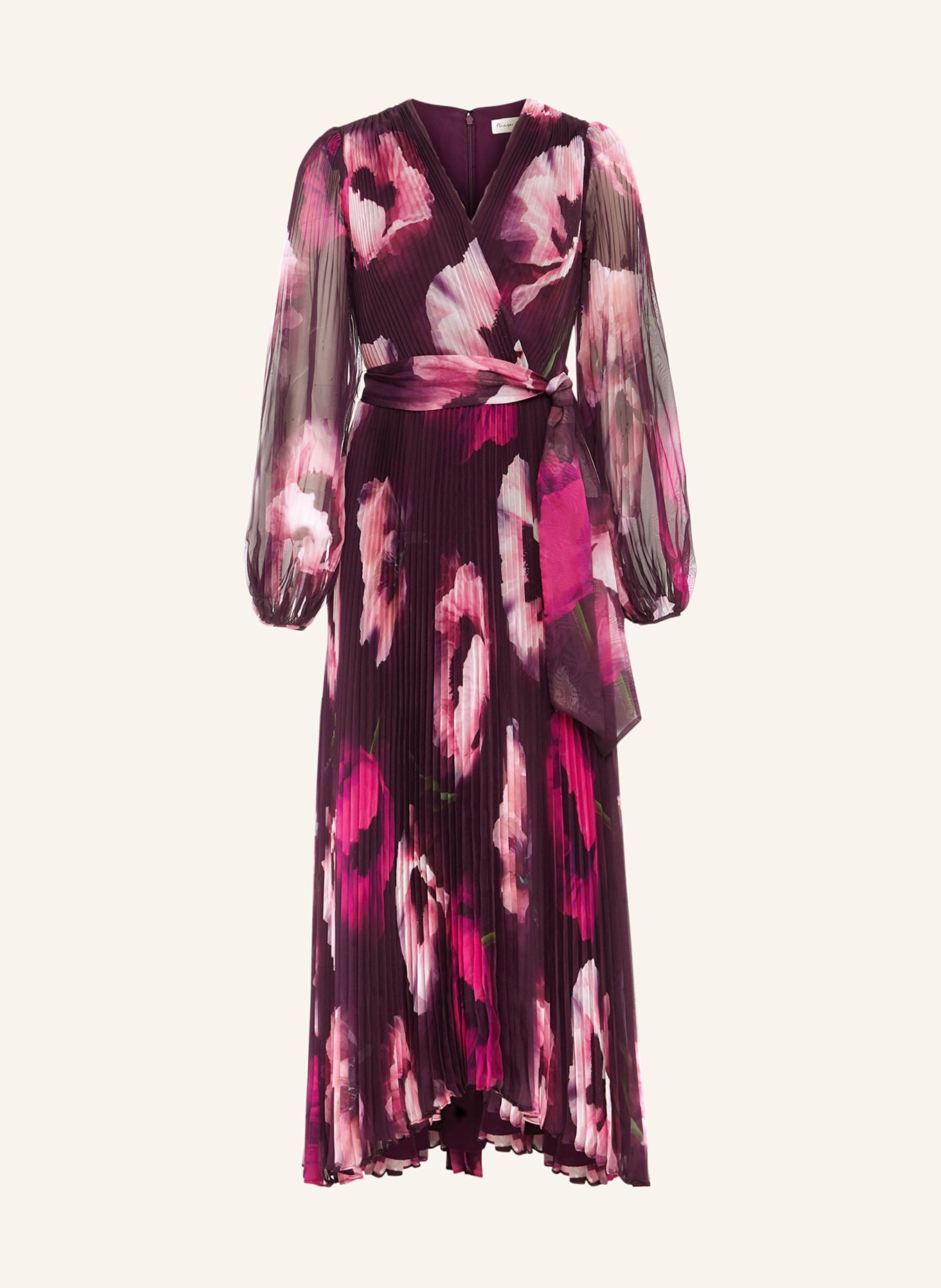 Phase Eight Pleated dress ISADORA, Color: PURPLE/ PINK (Image 1)