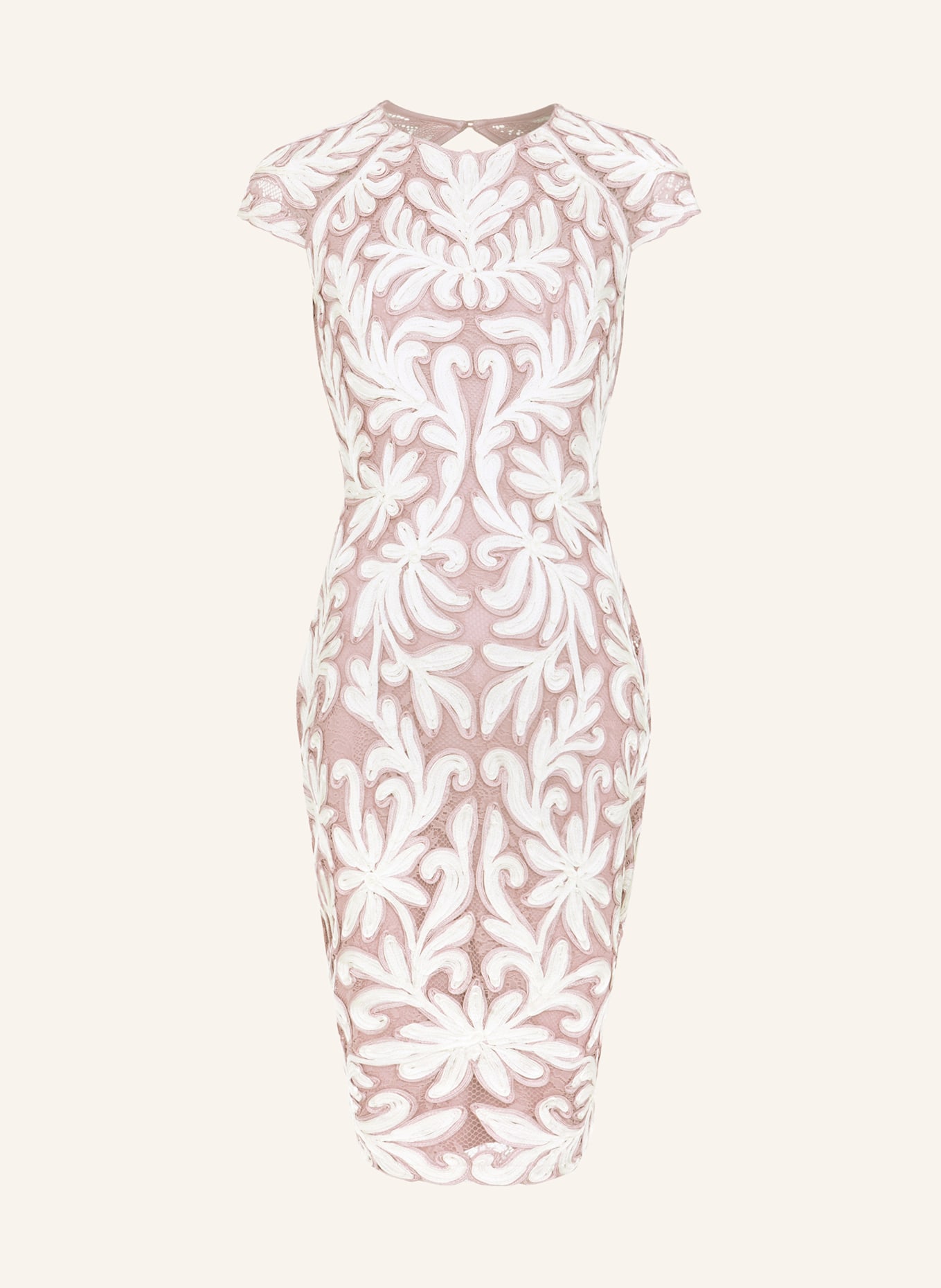 Phase Eight Sukienka z koronki KARIMA, Kolor: BIAŁY/ BLADORÓŻOWY (Obrazek 1)