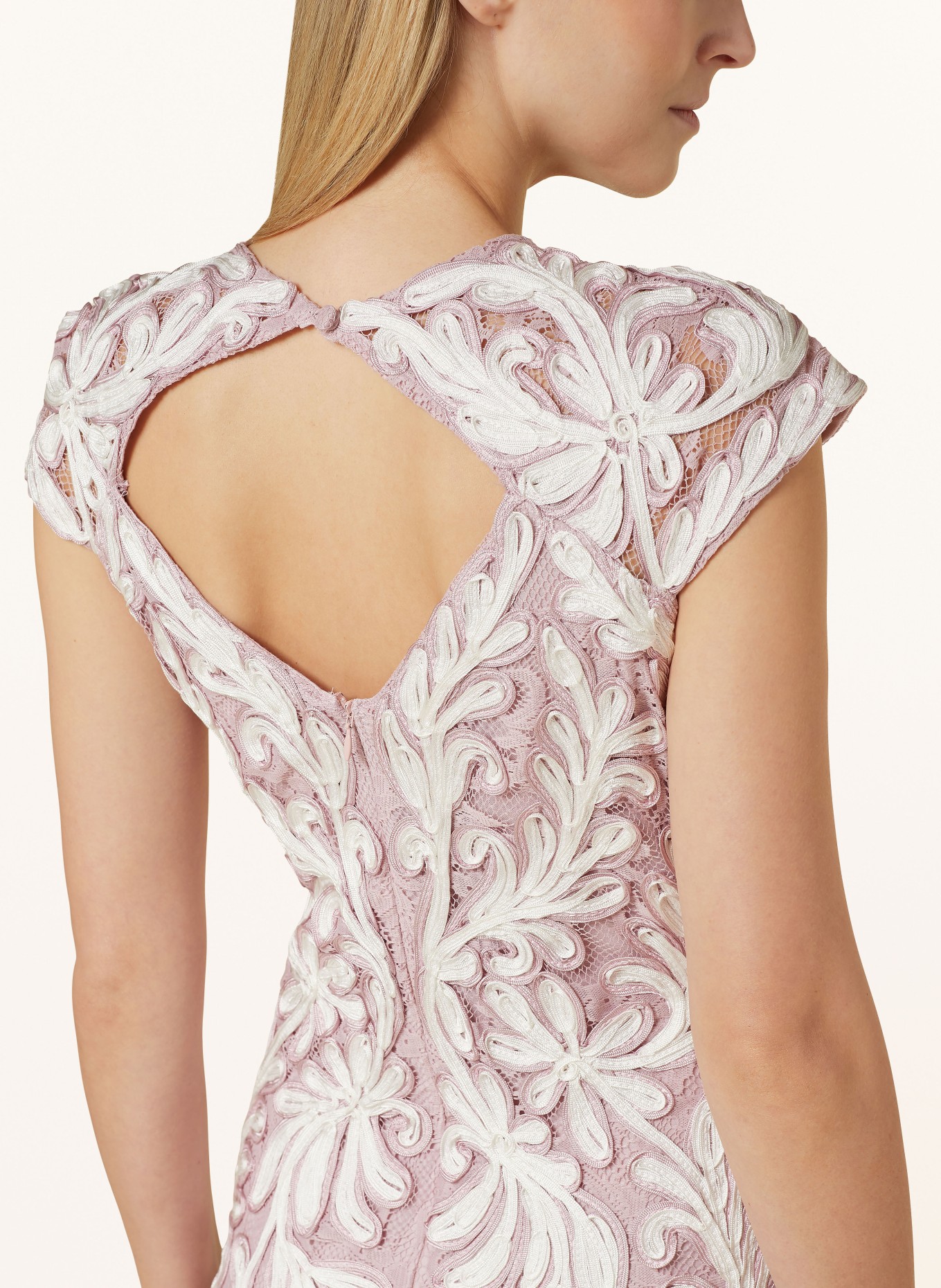 Phase Eight Lace dress KARIMA, Color: WHITE/ ROSE (Image 5)
