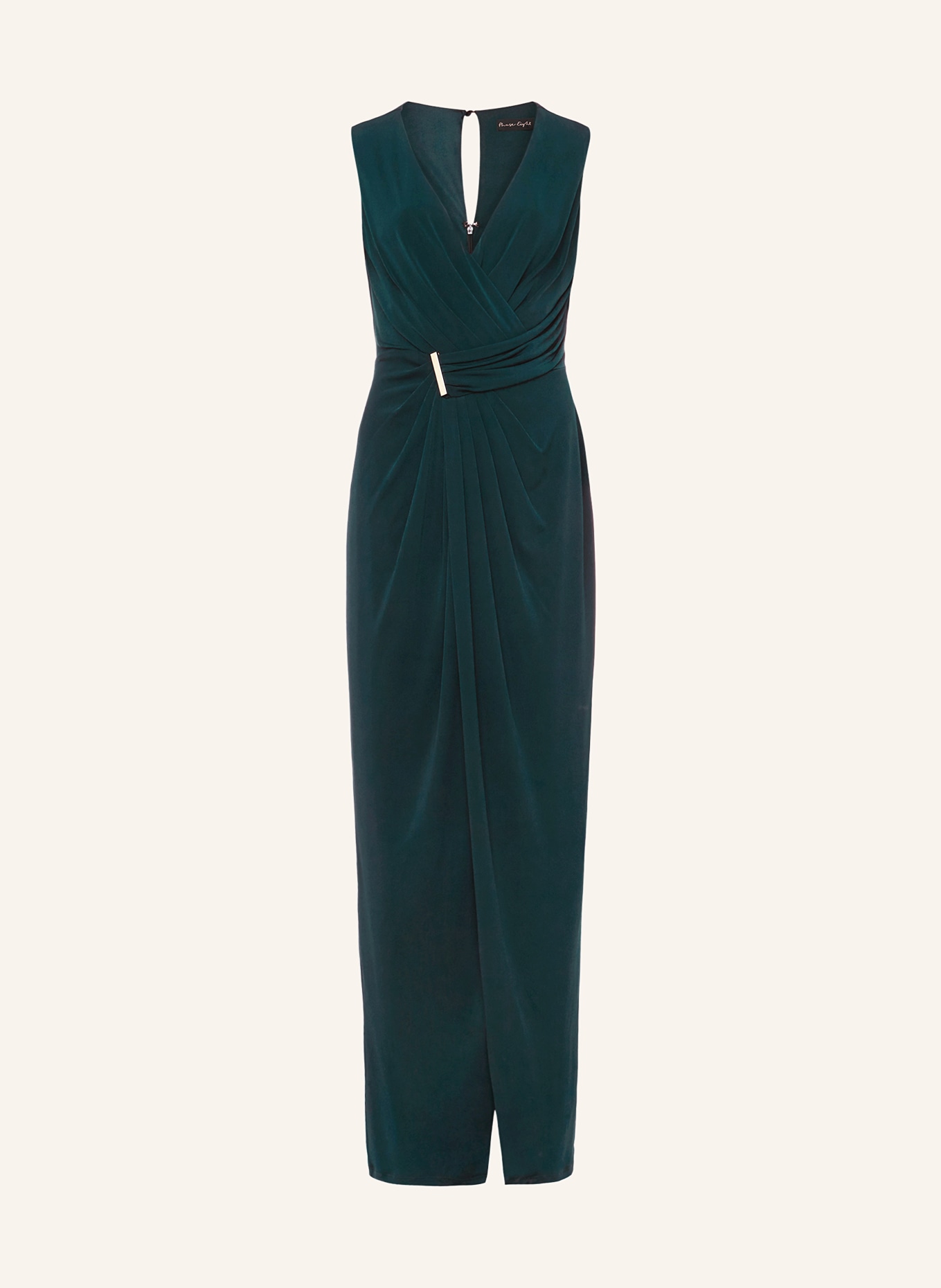 Phase Eight Evening dress CHRISTABEL in wrap look, Color: DARK GREEN (Image 1)