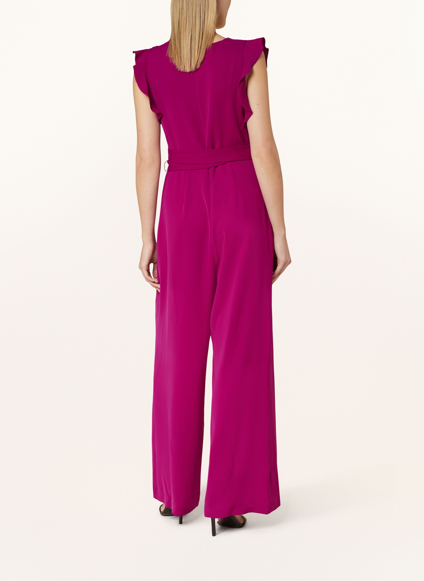 Phase Eight Jumpsuit AYLA with frills, Color: FUCHSIA (Image 3)