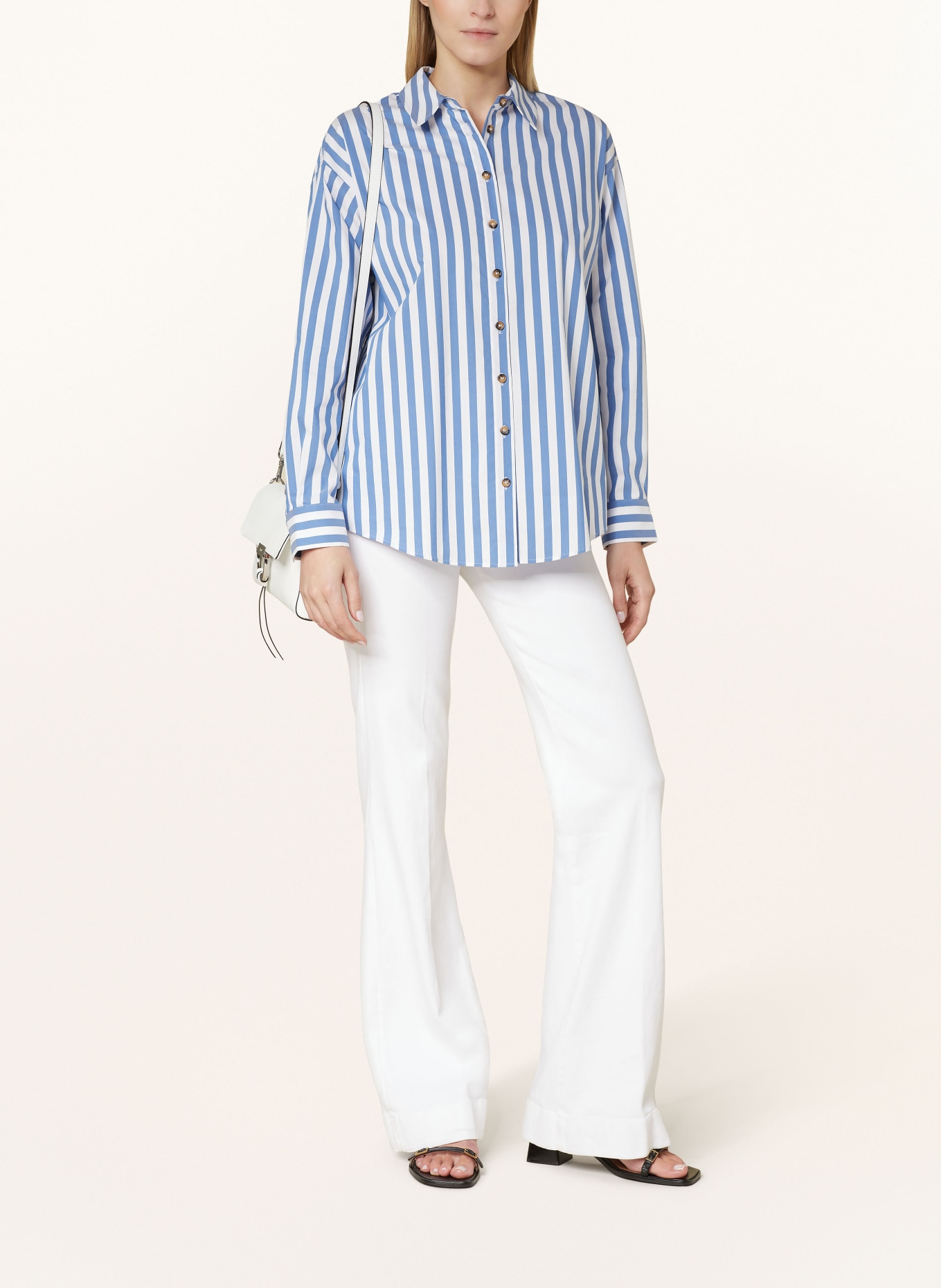 Phase Eight Shirt blouse, Color: WHITE/ BLUE (Image 2)