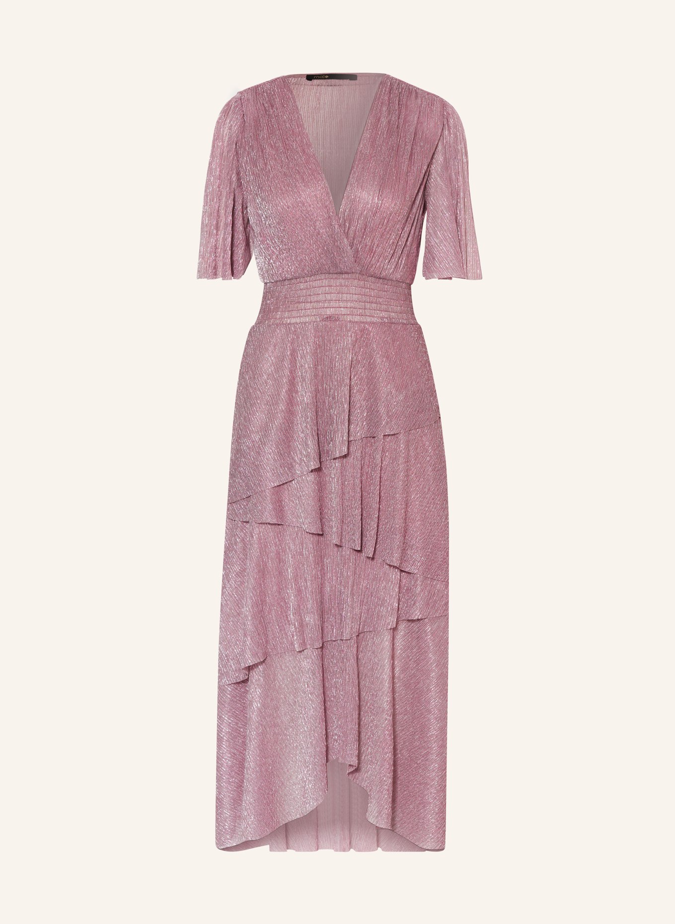 maje Kleid mit Glitzergarn, Farbe: LILA (Bild 1)